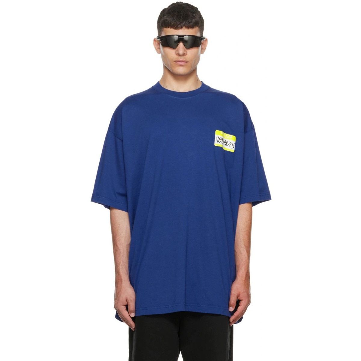 Vetements ss22 vetements blue ‘my name is vetements’ t-shirt Size US L / EU 52-54 / 3 - 1 Thumbnail