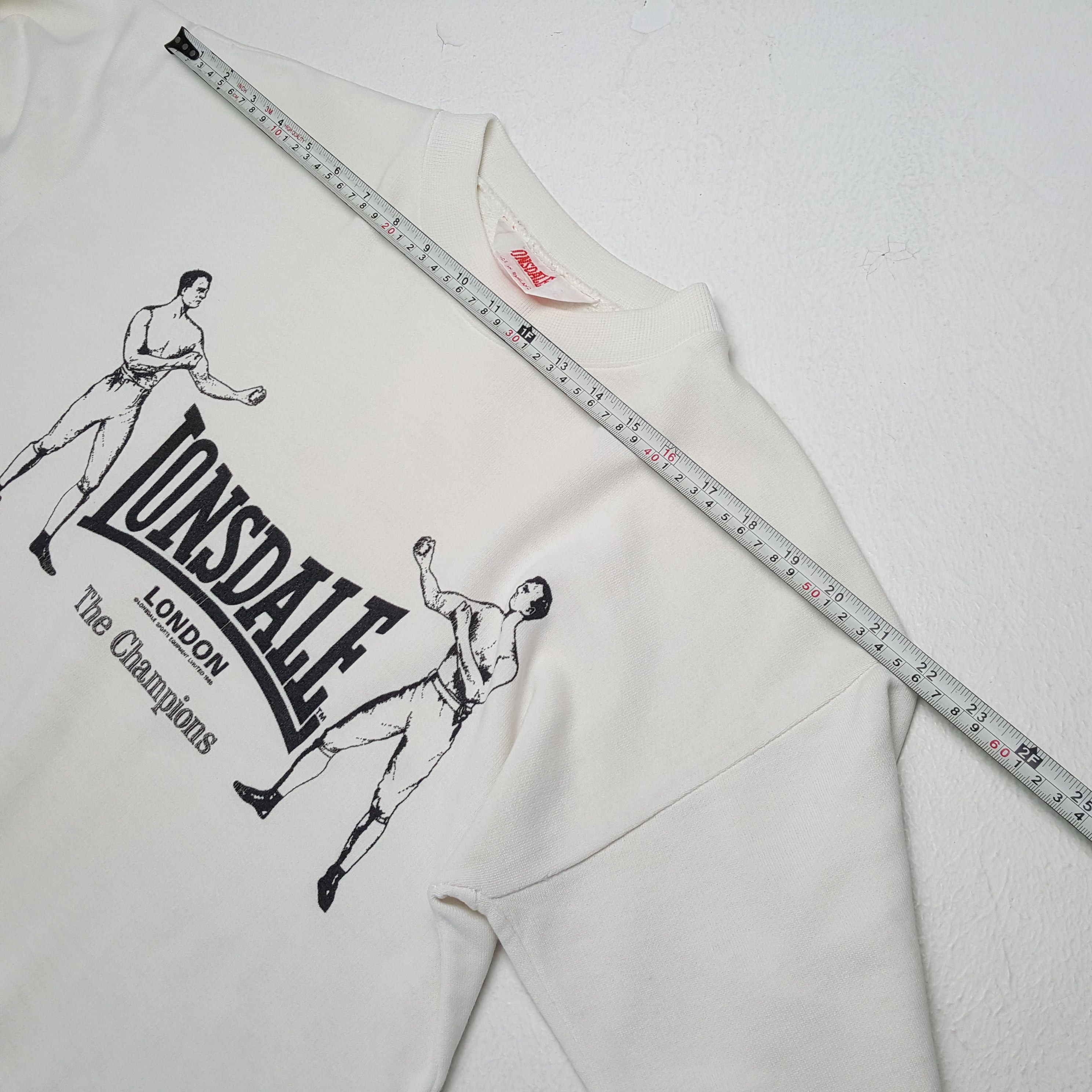 Lonsdale × Vintage LONSDALE London The Champions Streetwear Sweatshirt Size US M / EU 48-50 / 2 - 4 Thumbnail