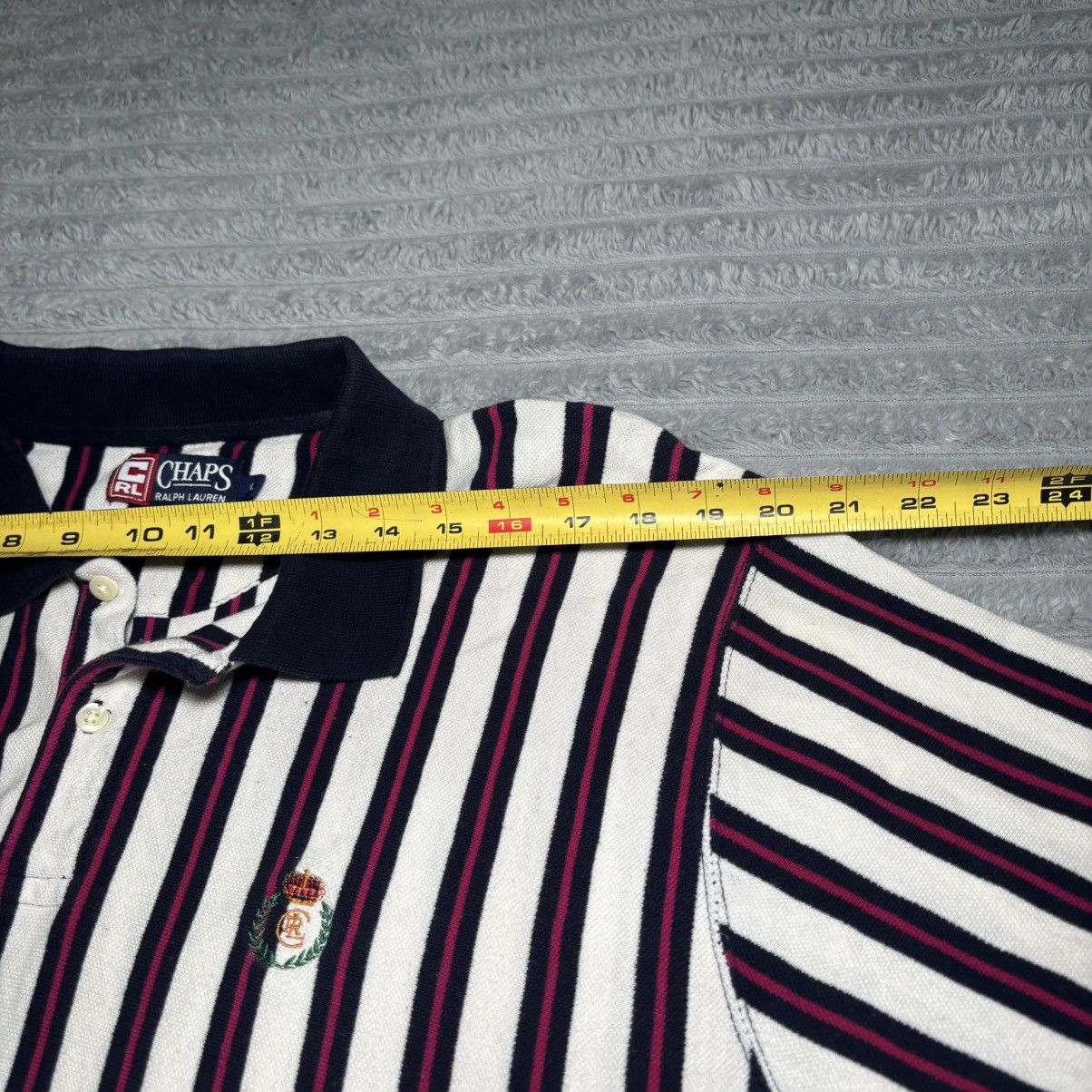 Chaps Ralph Lauren Vintage Ralph Lauren Chaps stripped men’s size Large polo Size US L / EU 52-54 / 3 - 6 Thumbnail