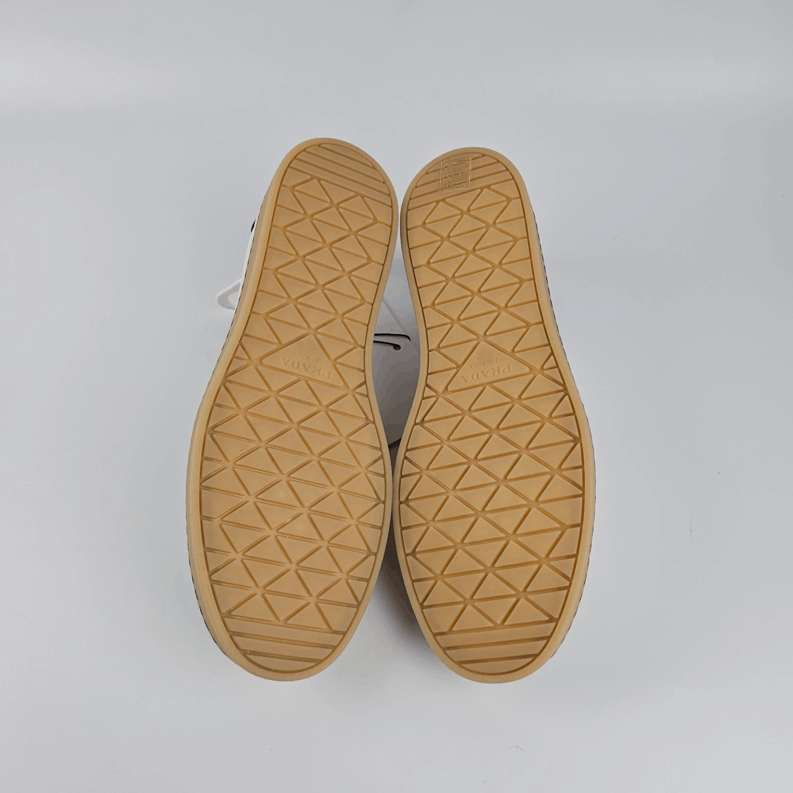 Prada PRADA Lane White Sneakers New UK 7 Size US 8 / EU 41 - 4 Thumbnail