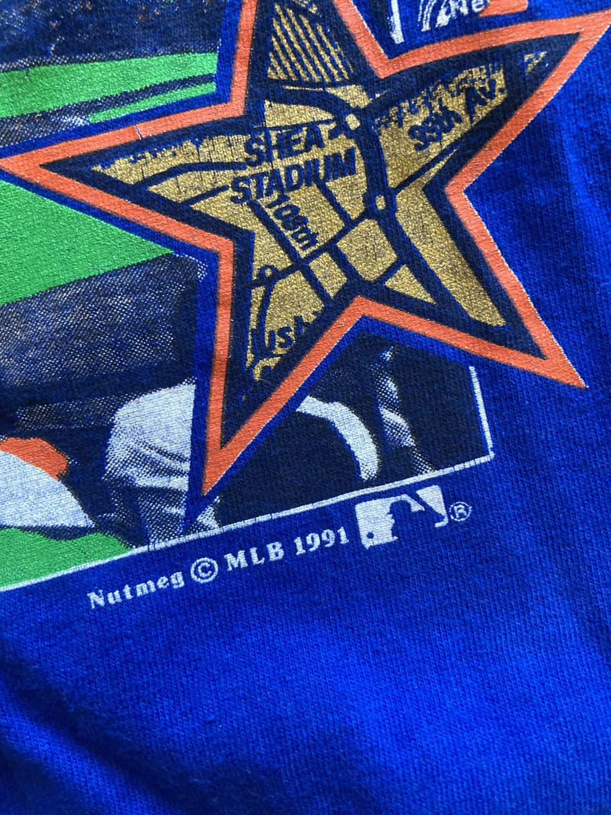 MLB × Nutmeg × Vintage Vintage 90’s new york mets mlb nutmeg tee tshirt L y2k drip Size US L / EU 52-54 / 3 - 6 Thumbnail