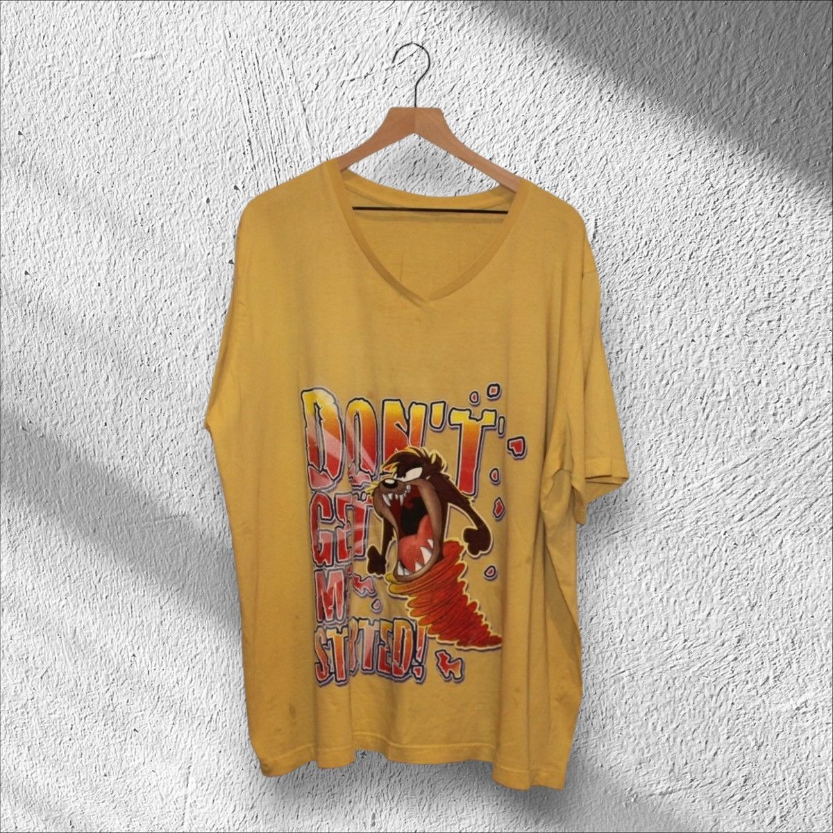 Vintage × Warner Bros Vintage Looney Tunes Taz Don’t Get Me Started Shirt Womens Size XL / US 12-14 / IT 48-50 - 1 Thumbnail
