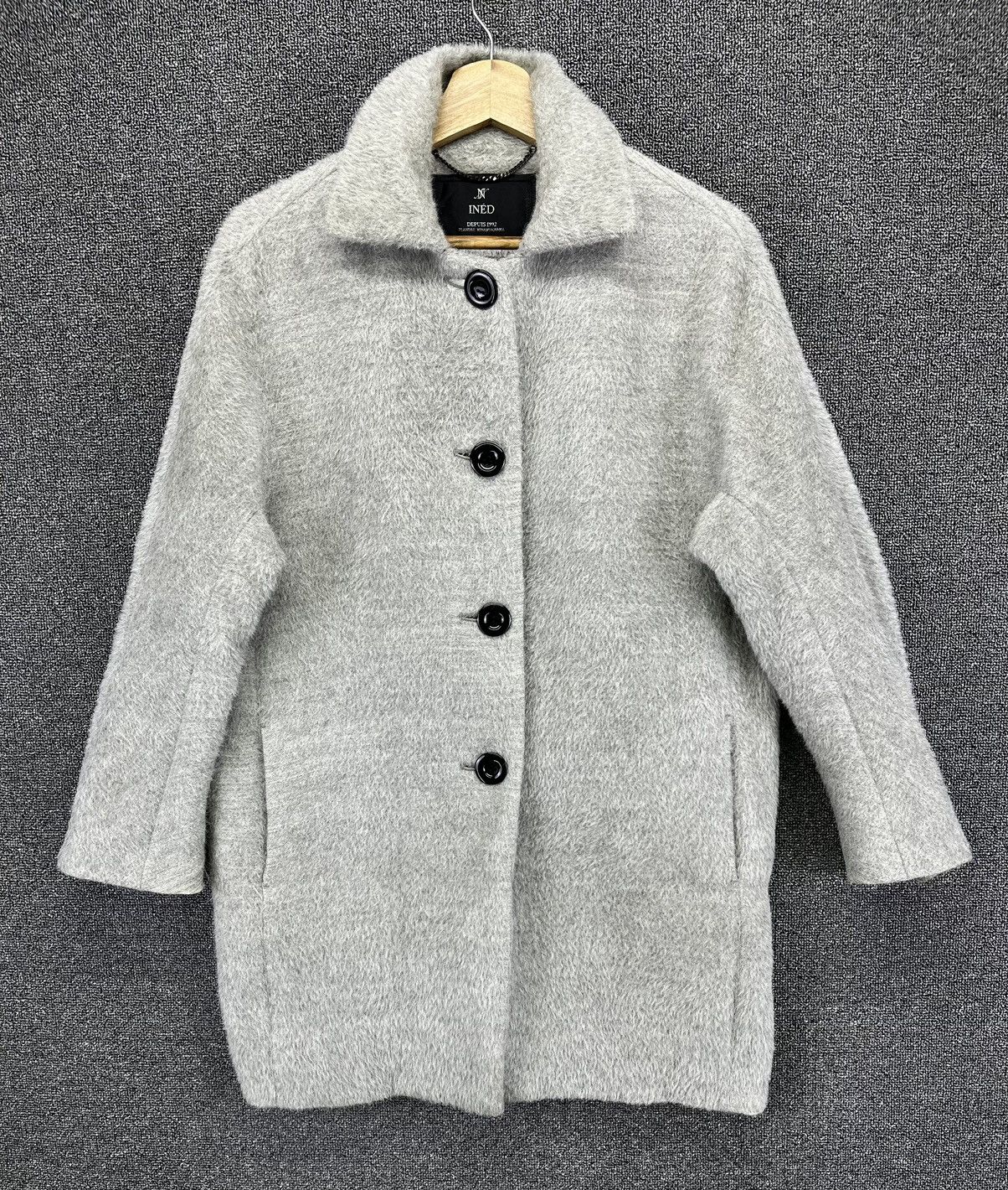 Japanese Brand Ined by Yohji Yamamoto Rare Button Up Wool Jacket Size M / US 6-8 / IT 42-44 - 1 Thumbnail
