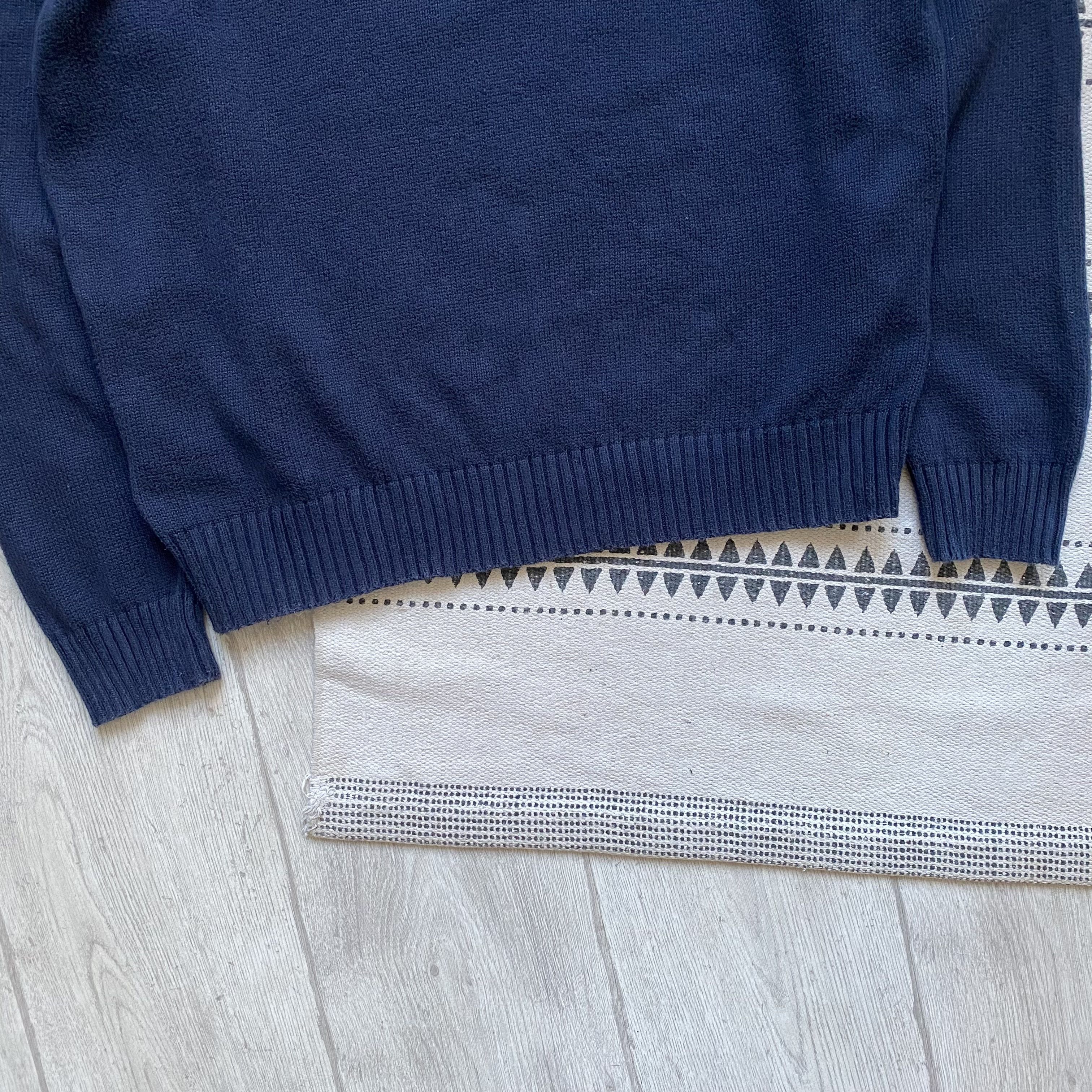 Polo Ralph Lauren 🐎 Vintage Polo Ralph Lauren Zip Knit Sweater Sweatshirt Size US L / EU 52-54 / 3 - 3 Thumbnail