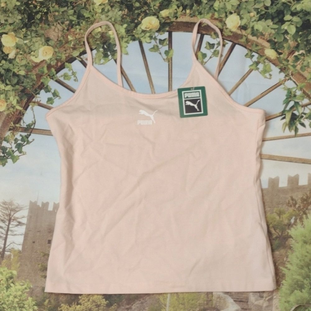 Puma Puma Cloud Rose Classic Logo Tank Size XL Size XL / US 12-14 / IT 48-50 - 2 Thumbnail