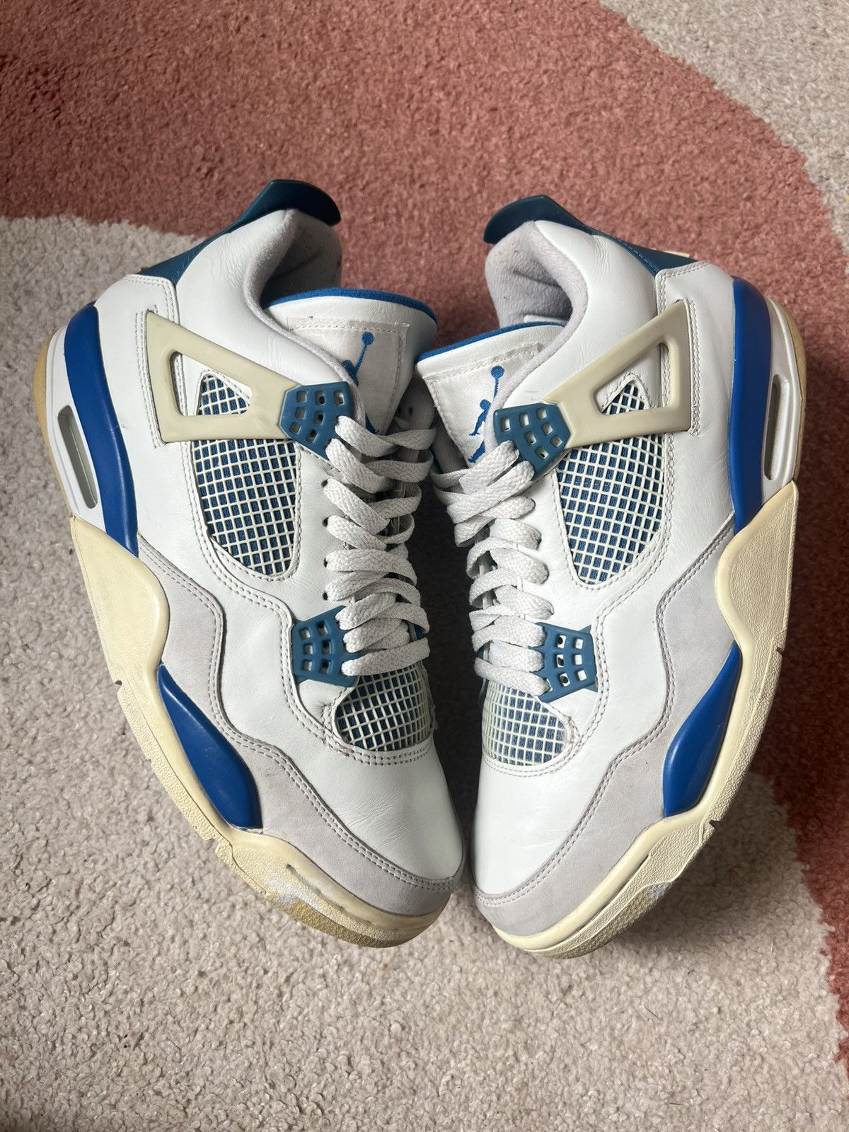 Jordan Brand Jordan 4 Retro Military Blue (2006) Vintage Sneakers Size US 9.5 / EU 42-43 - 1 Thumbnail