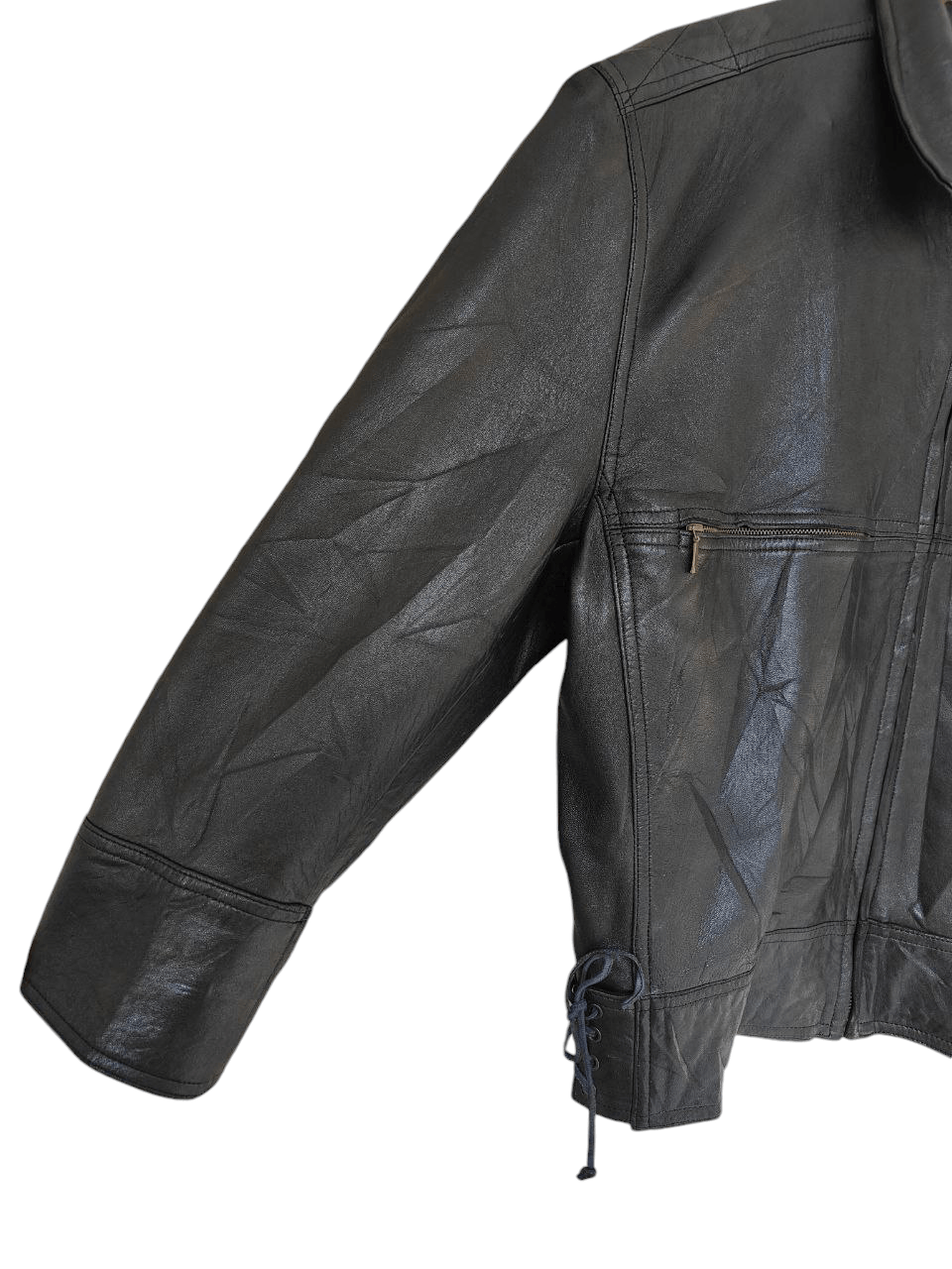 Genuine Leather Mikael Klatzkaw Sheepskin Leather Jacket Size US M / EU 48-50 / 2 - 3 Thumbnail