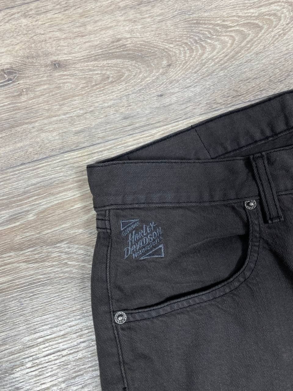 Harley Davidson × Vintage Vintage Y2K Harley Davidson Denim Jeans Size US 34 / EU 50 - 3 Thumbnail