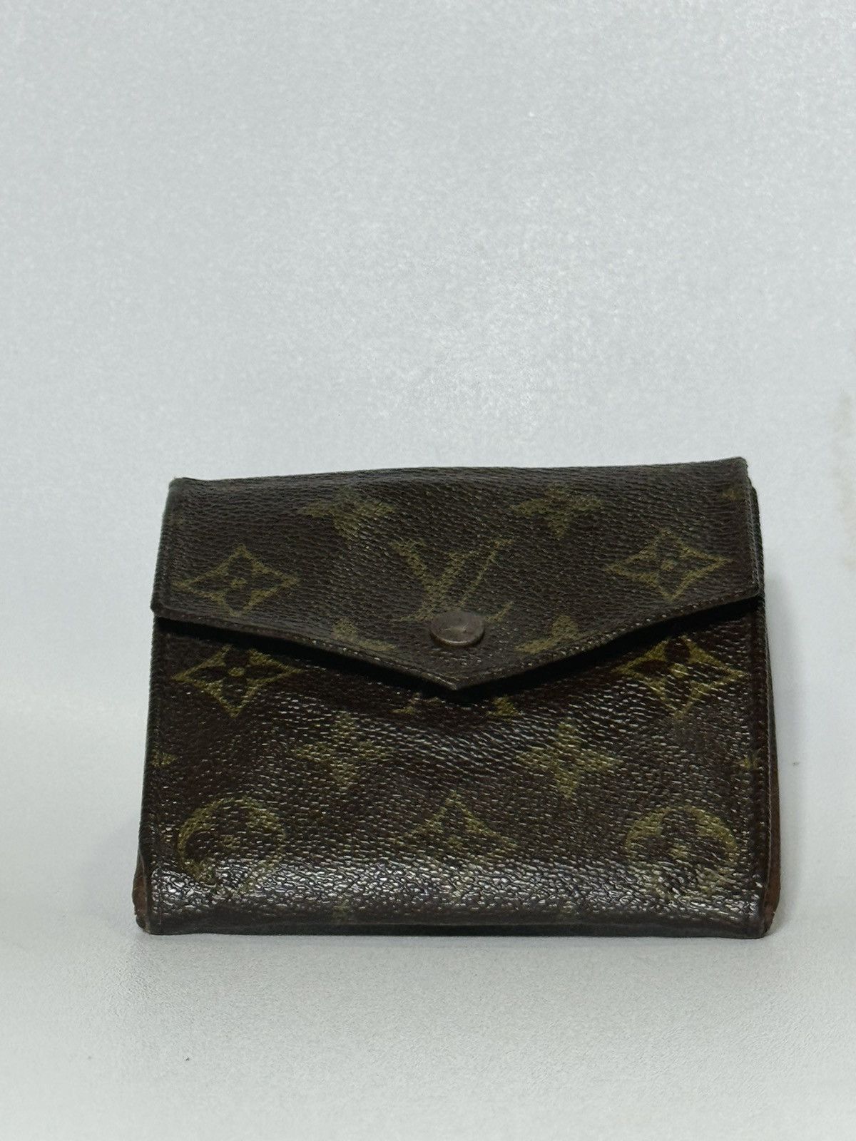 Vintage LOUIS VUITTON WALLET PURSE MONOGRAM BROWN Size ONE SIZE - 12 Thumbnail