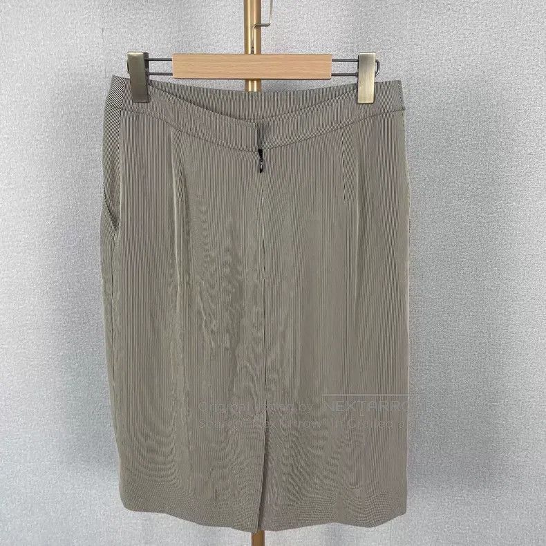 Hermes Hermes Striped Skirt Size 26" / US 2 / IT 38 - 2 Thumbnail