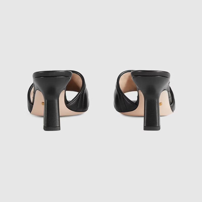 Gucci o1s1wg110425 Slide Sandals in Black Size US 10 / IT 40 - 7 Thumbnail