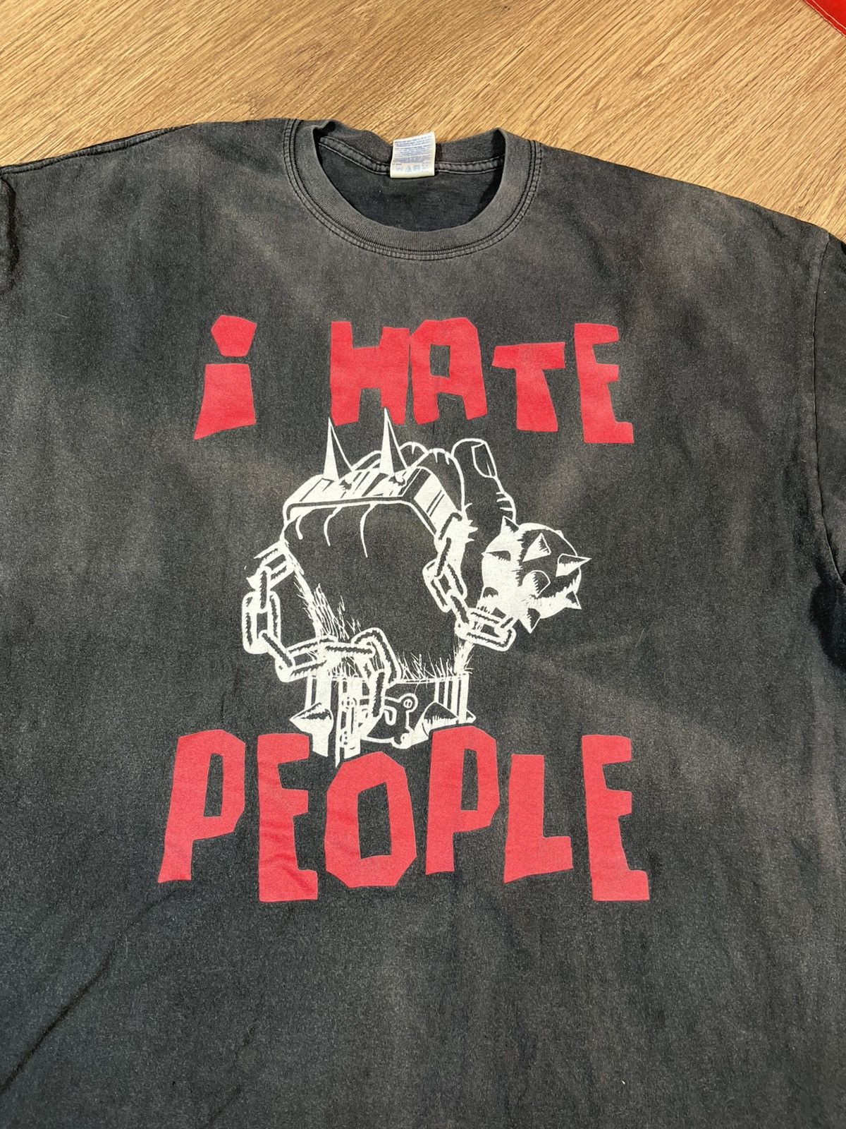 Vintage Vintage I Hate People And They Hate Me T Shirt Size US XXL / EU 58 / 5 - 2 Thumbnail
