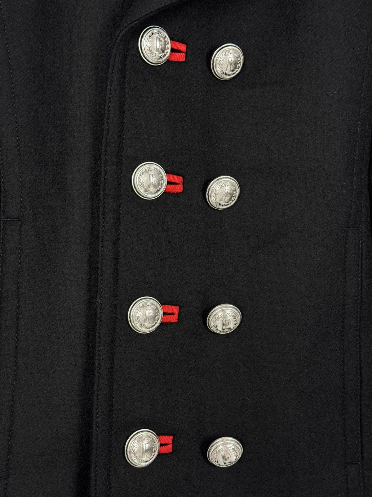 H&M H&M x Rabanne Wool Black Coat Jacket Size US S / EU 44-46 / 1 - 8 Thumbnail