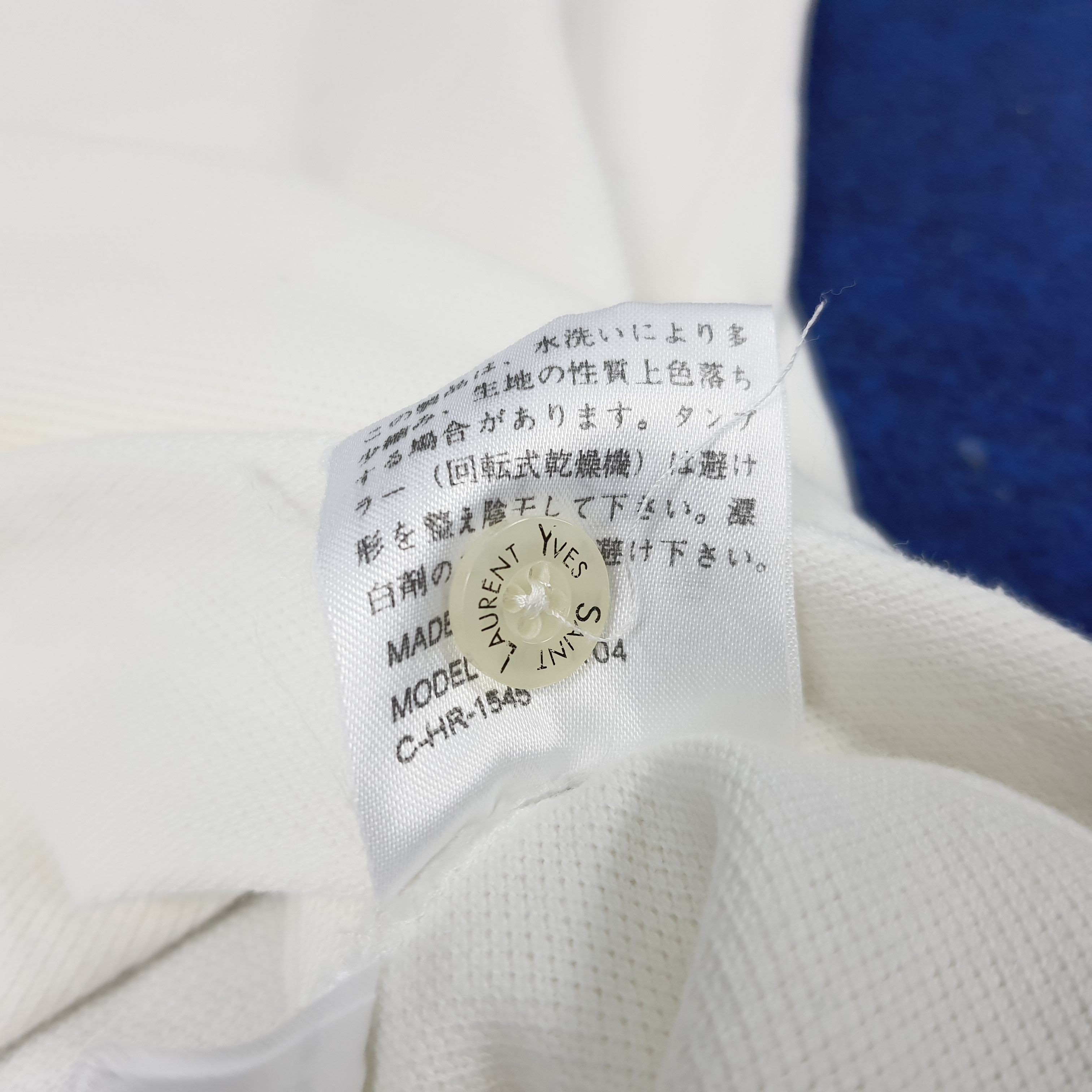 Vintage × Yves Saint Laurent Vintage Yves Saint Laurent YSL Designer Polo Shirt Size US M / EU 48-50 / 2 - 8 Thumbnail