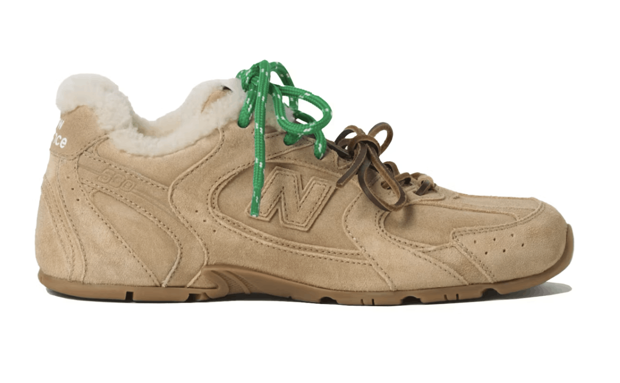 Miu Miu × New Balance New Balance 530 SL Miu Miu Ecru Shearling (Women's) Size US 7 / IT 37 - 1 Thumbnail