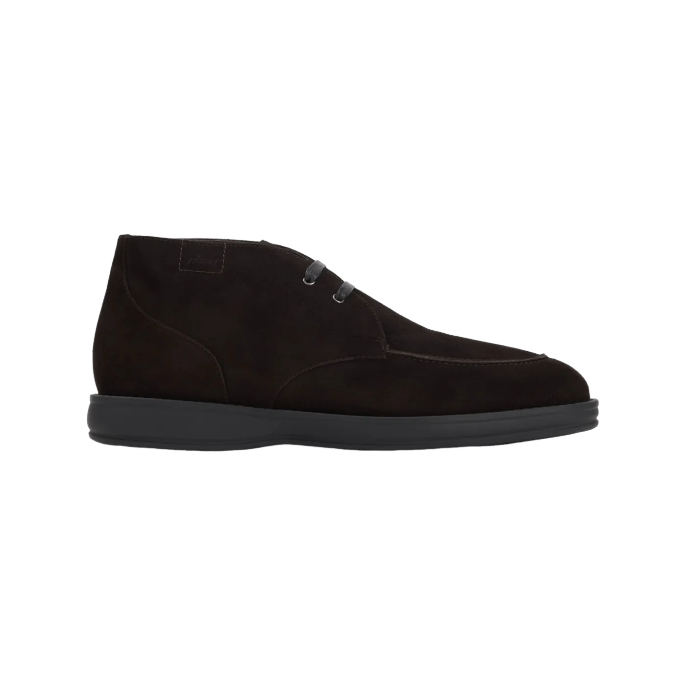 BRIONI Coffee Brown Suede Ankle Boots New & Authentic