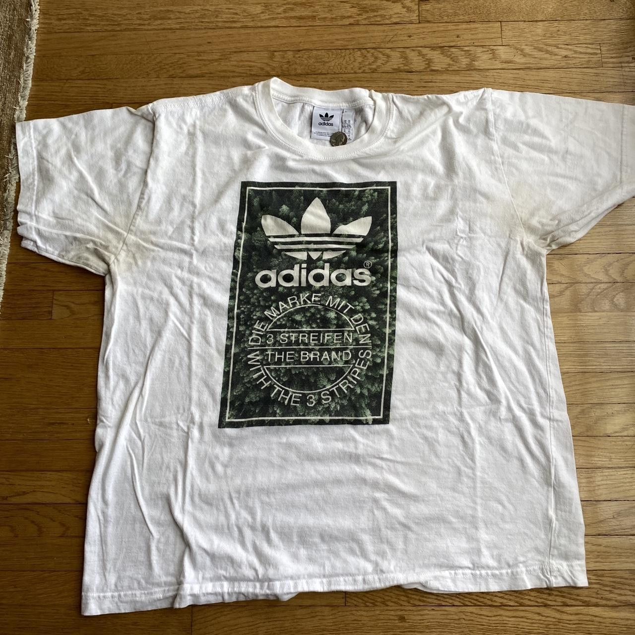 Adidas Adidas Graphic Tee Size US XL / EU 56 / 4 - 1 Thumbnail