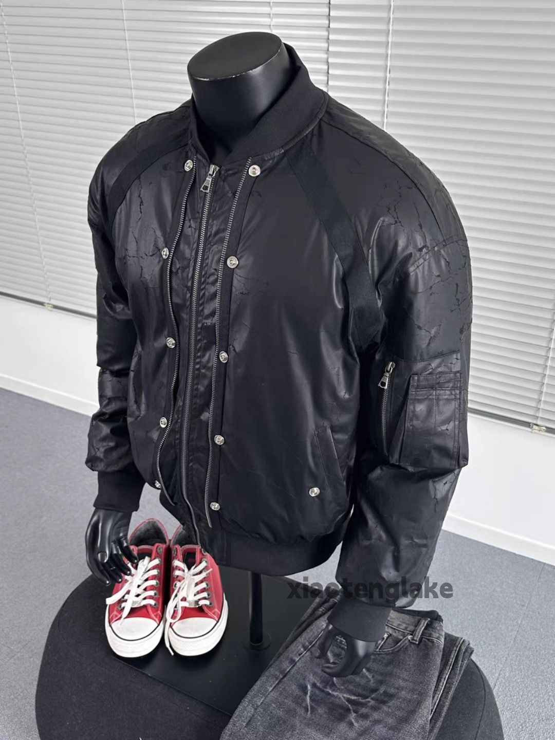 Vintage Utility skate hiphop military tactical bomber yuppie jacket Size US L / EU 52-54 / 3 - 7 Thumbnail
