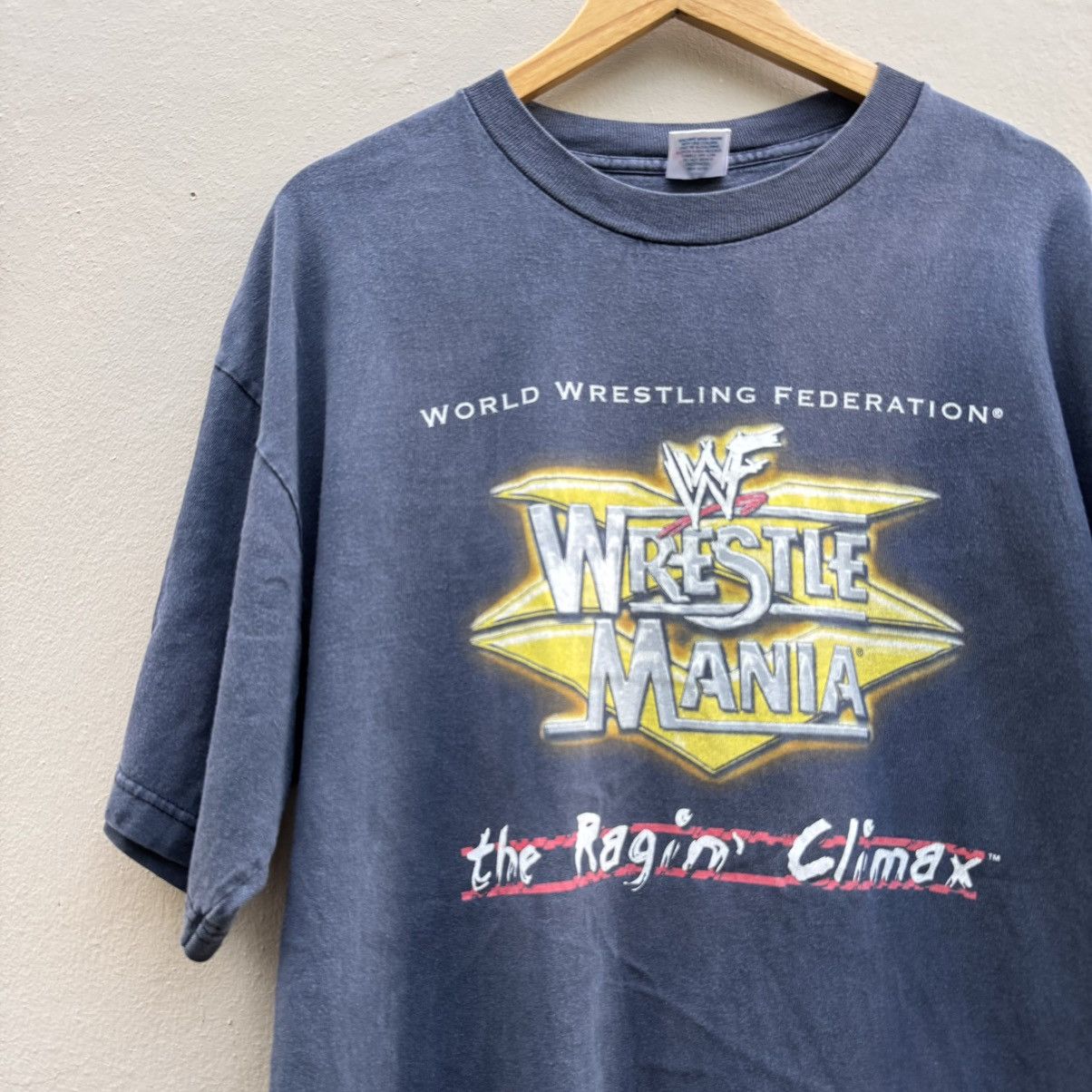 Rap Tees × Vintage × WWE wwe wrestlemania 15 tee rare Size US XL / EU 56 / 4 - 4 Thumbnail