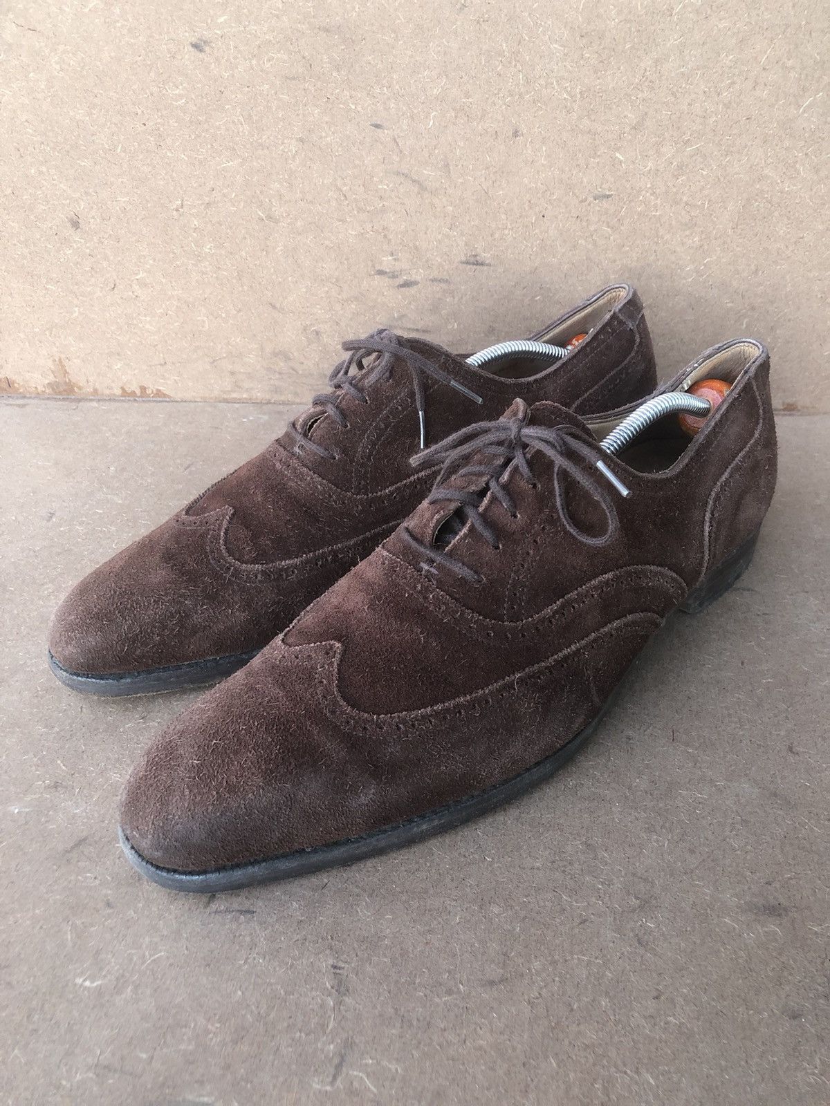 Crockett & Jones Chrockett &Jones Brown Suede Men’s Shoes Size 7.5 D Size US 7.5 / EU 40-41 - 1 Thumbnail