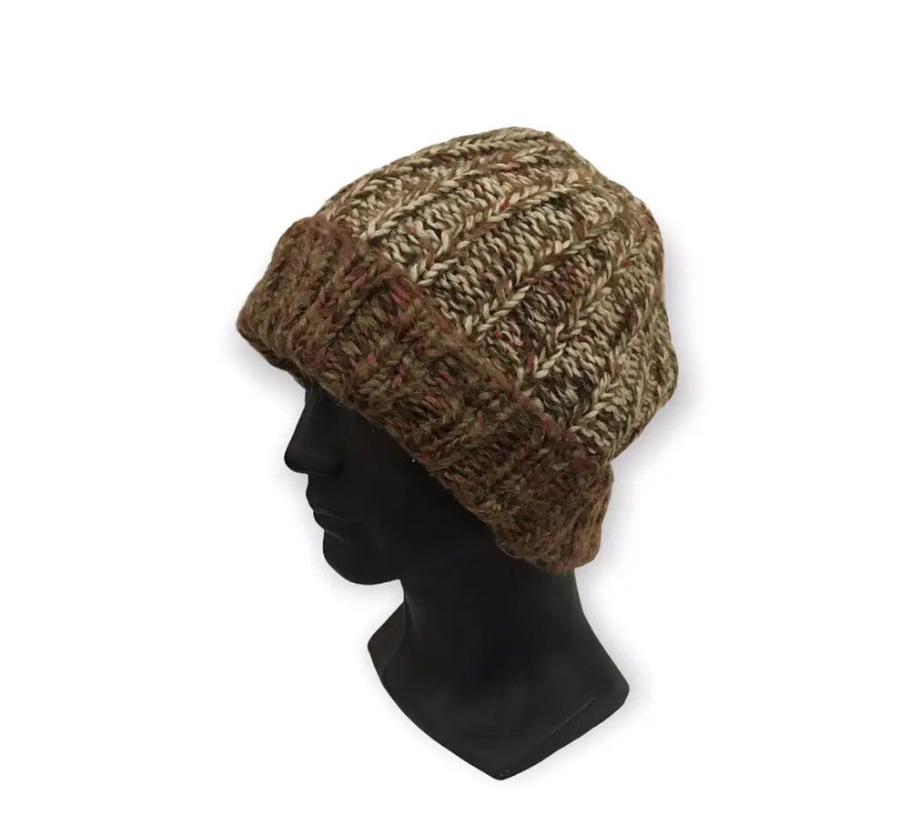 Japanese Brand Japanese Brand Knit Beanie Hat Size ONE SIZE - 1 Thumbnail