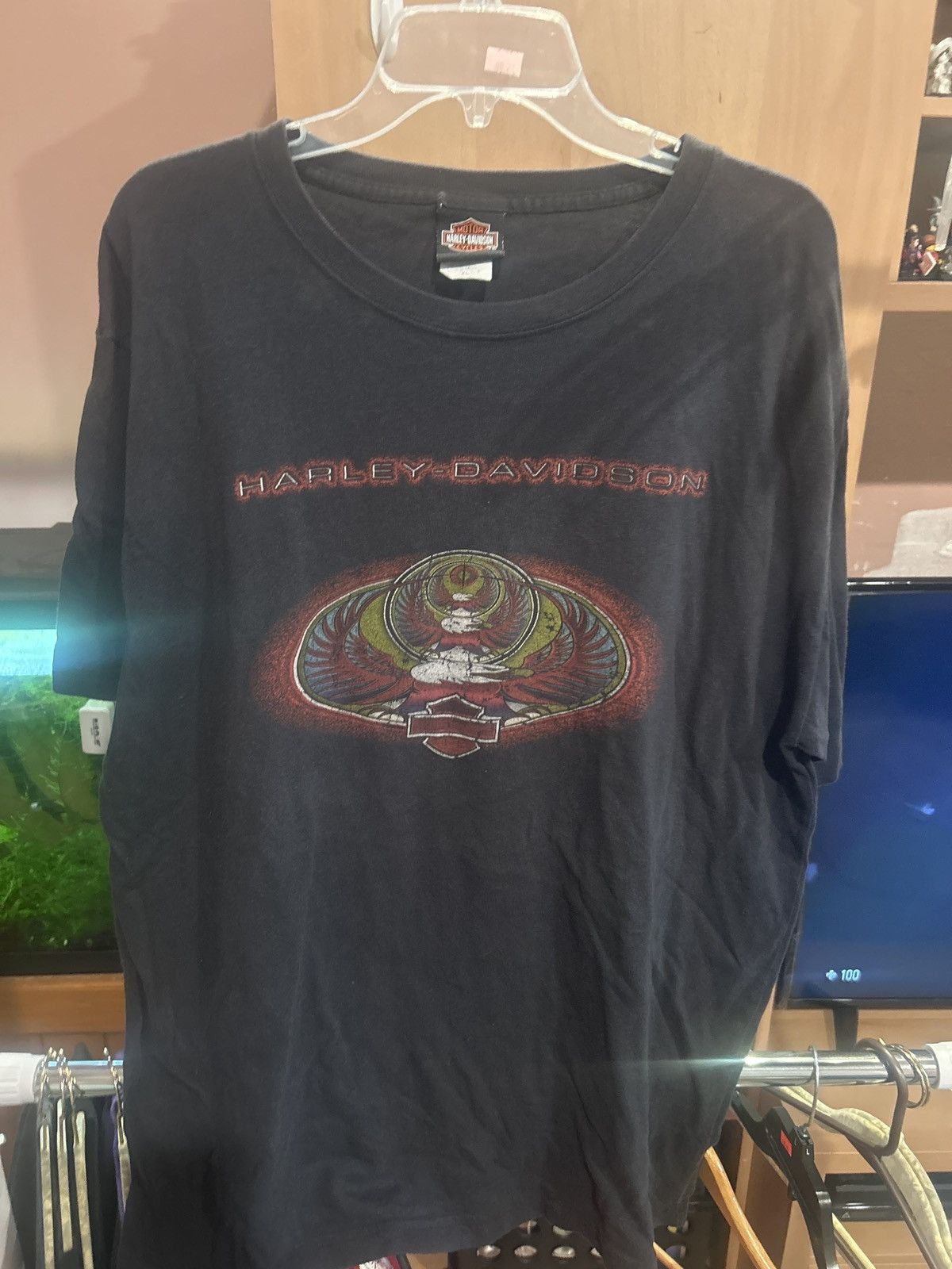 Harley Davidson Vintage Harley Davidson T Shirt Size US XL / EU 56 / 4 - 1 Thumbnail
