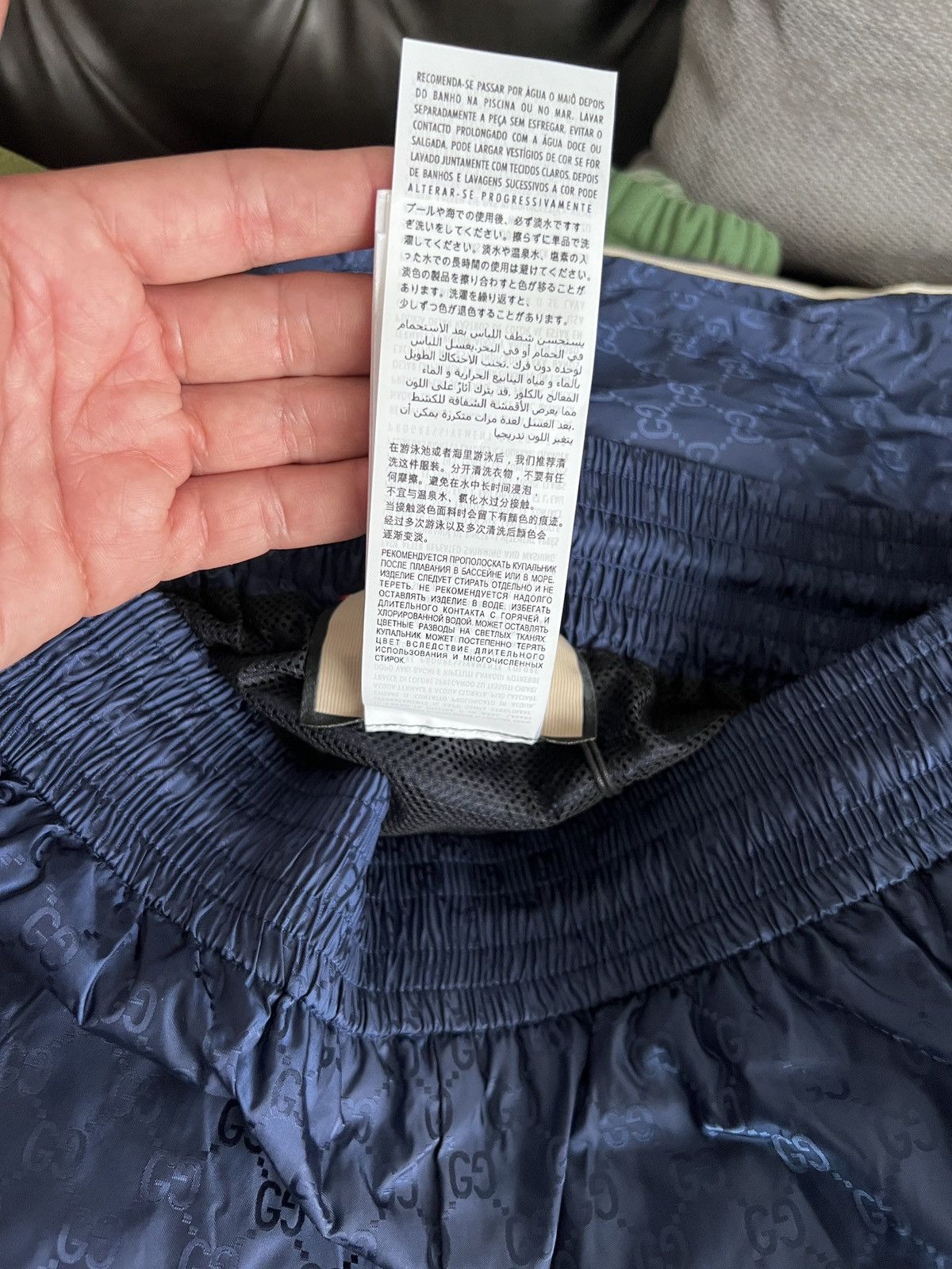 Gucci Gucci web swim shorts sz 46 Size US 31 - 9 Thumbnail