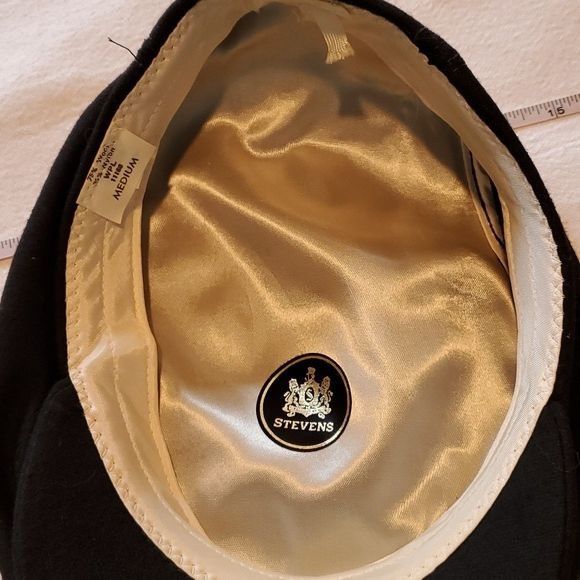 Vintage Stevens Univ. of Iowa Hawkeyes Ivy Newsboy Cabbie Flat Black Size ONE SIZE - 3 Thumbnail