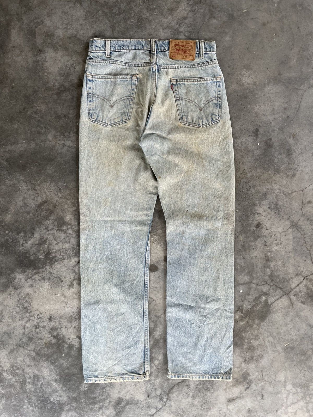 Levi's VTG 90s Levi's 505 Red Tab Regular Fit Size US 31 - 9 Thumbnail