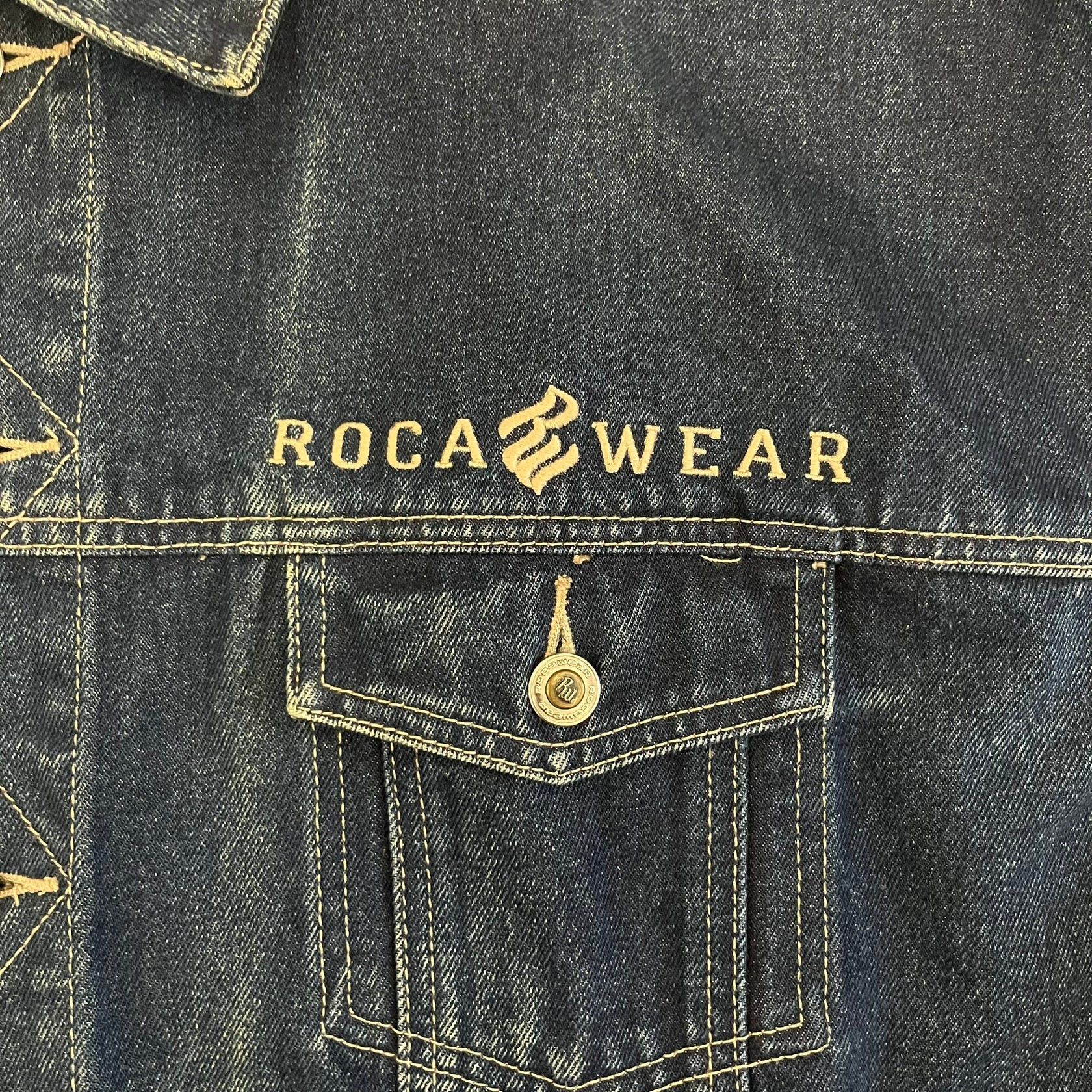 Rocawear Rocawear Blue 2000's Denim Jacket Size US XL / EU 56 / 4 - 2 Thumbnail