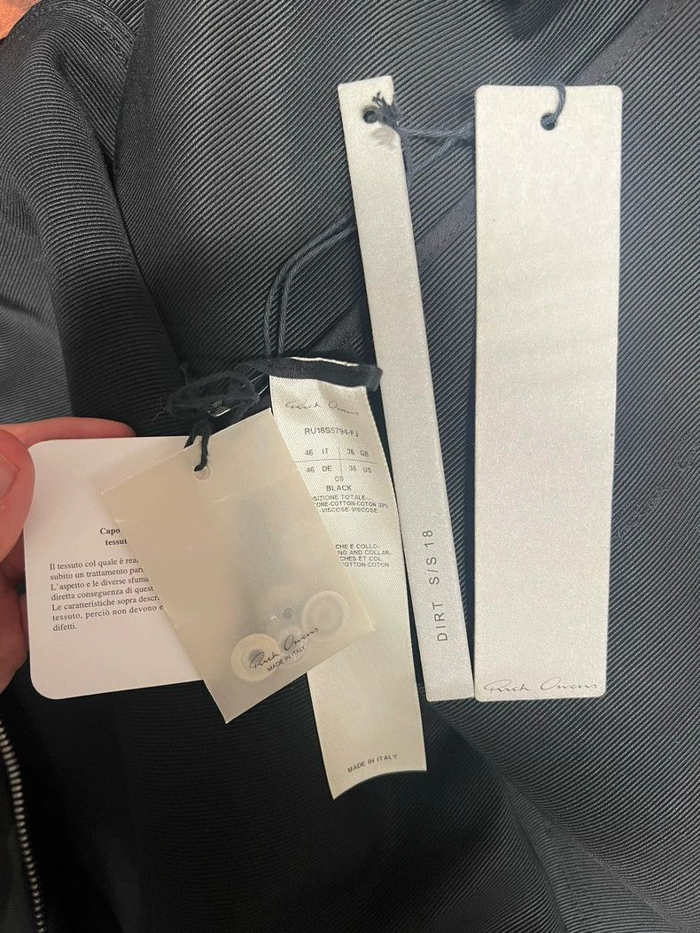 Rick Owens RICK OWENS Mainline Men's Jacket 2501-Nextarrow Size US S / EU 44-46 / 1 - 5 Thumbnail