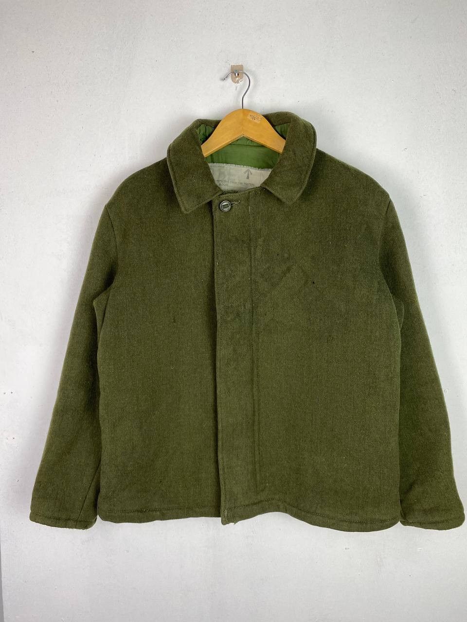 Vintage vintage wool protective suit crash fire fighter jacket Size US L / EU 52-54 / 3 - 1 Thumbnail