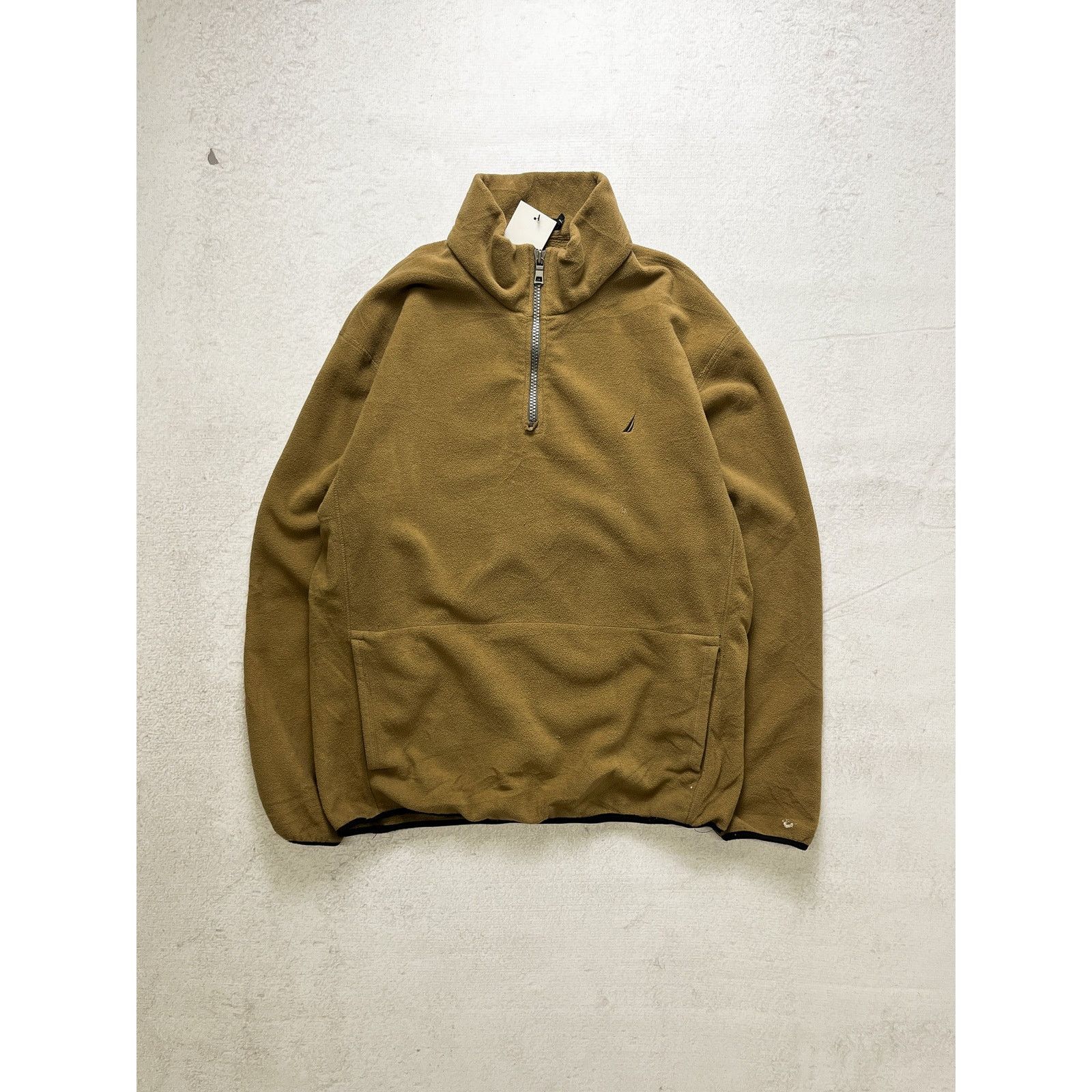 Nautica Vintage 90s Nautica 1/4 Zip Fleece Sweatshirt - Men's XL Size US XL / EU 56 / 4 - 1 Thumbnail