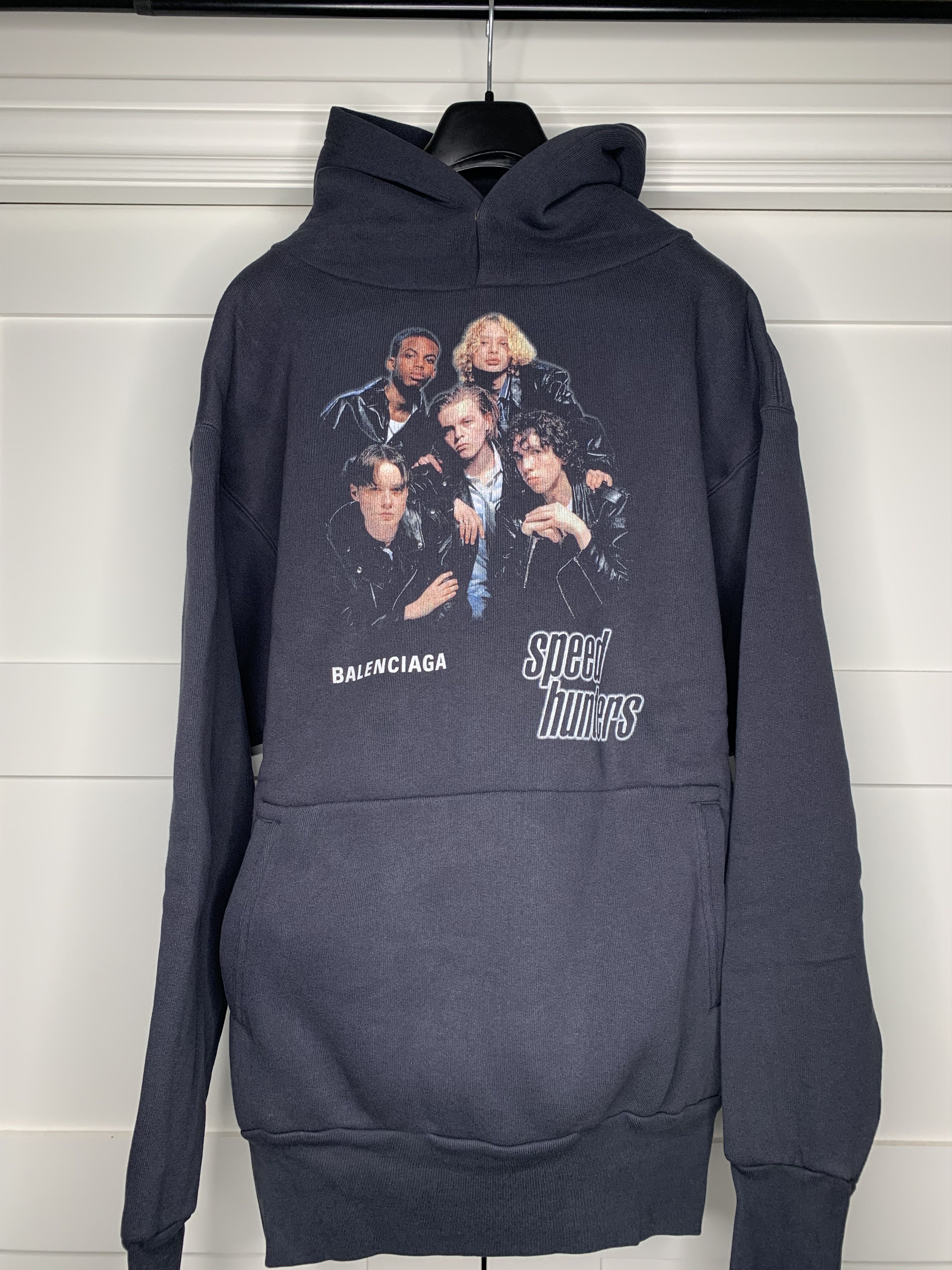 Balenciaga Balenciaga Speedhunters Oversized Double Layer Hoodie Size US XS / EU 42 / 0 - 2 Thumbnail