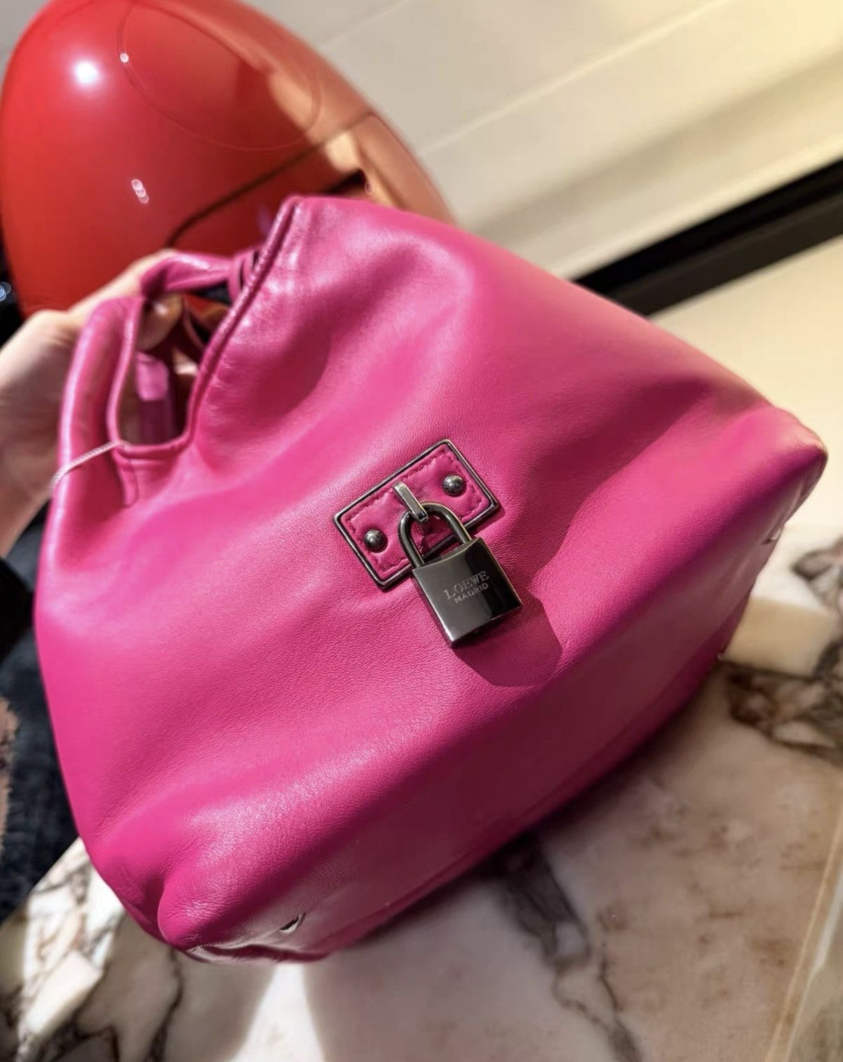 Loewe Loewe Vintage Lock Bucket Bag J36 Size ONE SIZE - 4 Thumbnail