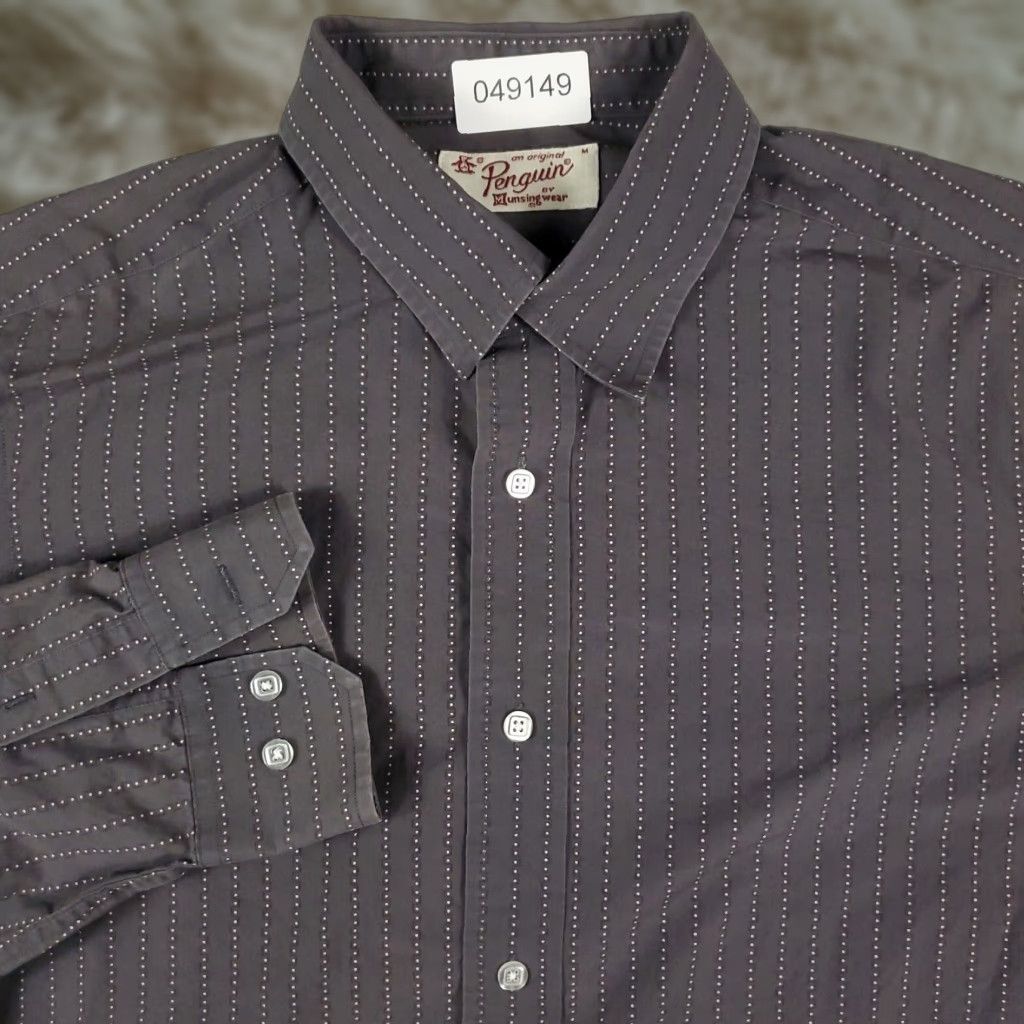 Original Penguin Original Penguin Button-Up Shirt Mens Size L Striped Multicolor Casual Long Sleeve Preppy Modern Size US L / EU 52-54 / 3 - 1 Thumbnail