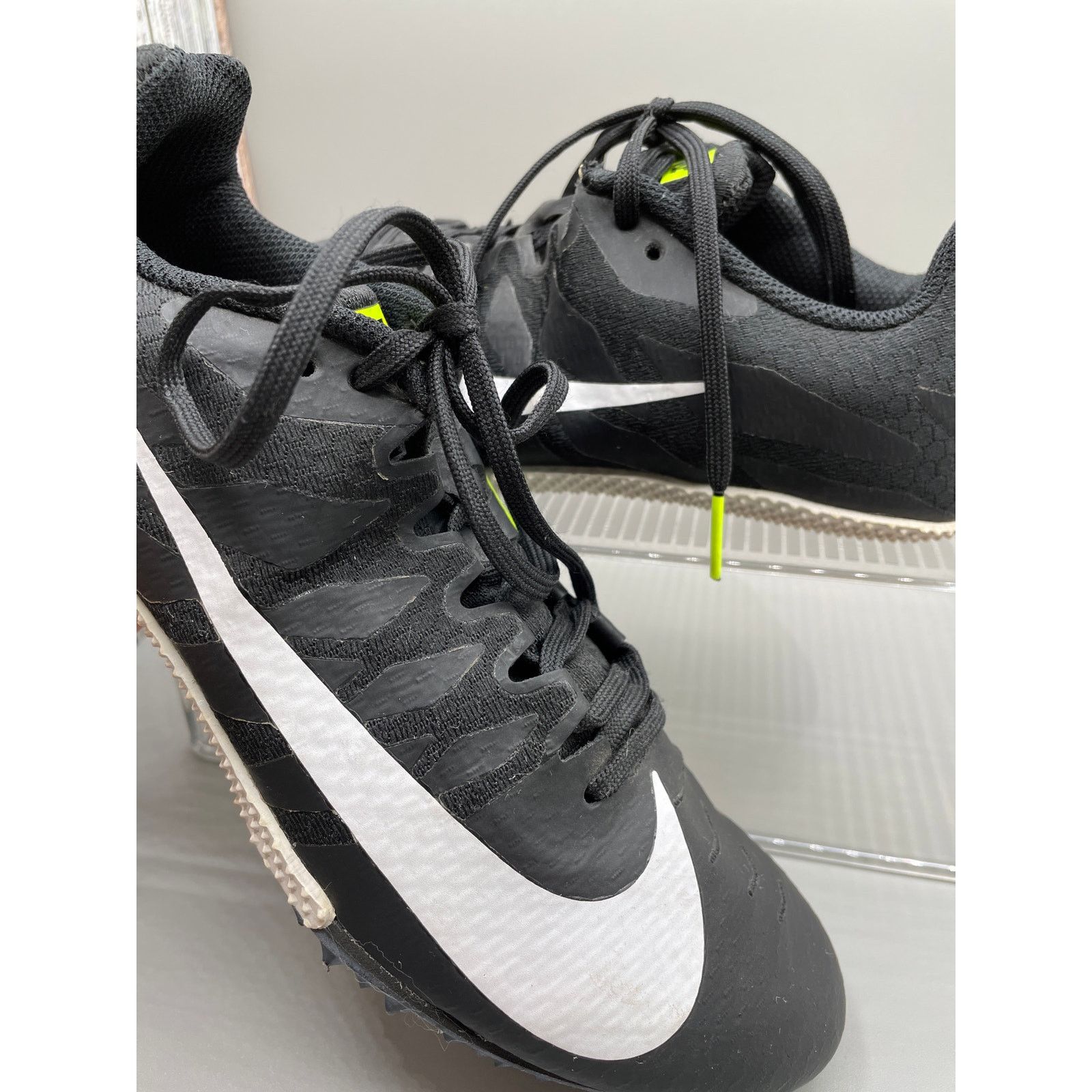 Nike Black Zoom Rival S Racing Men’s Track Cleats Lace Shoes *No Spikes 7 Nike Zoom Rival Multi Track & Field Multi-Event Spikes. Nike.com main image 2