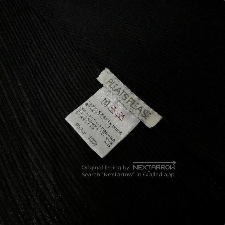 Issey Miyake Issey Miyake Vintage Black-Green Gradient Pleated Long Sle Size M / US 6-8 / IT 42-44 - 7 Thumbnail