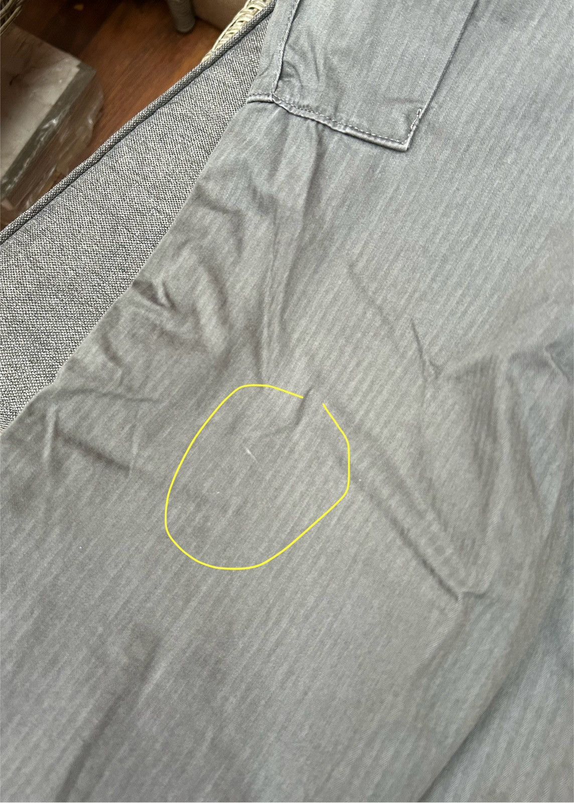 Carhartt Vintage Carhartt Cotton Twill Gray Cargo Pants Size 33x32 Size US 33 - 12 Thumbnail