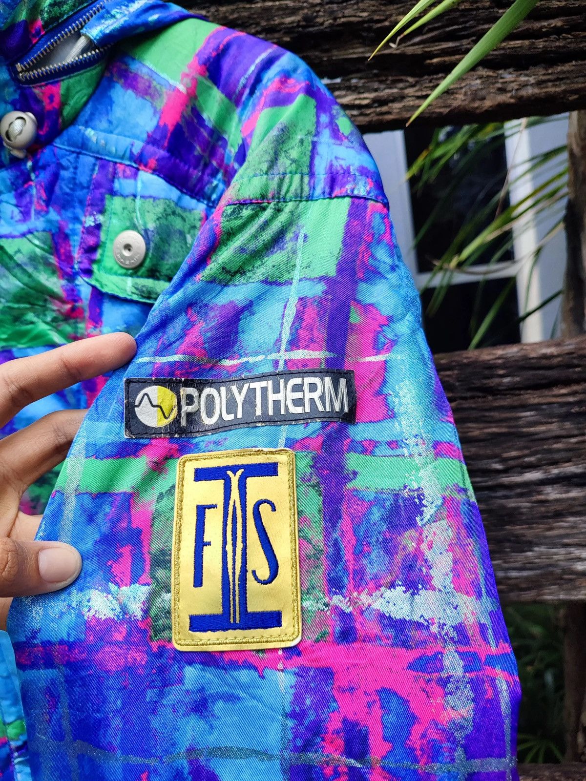 Phenix VTG 90s PHENIX FIS Limited Ski Jacket – Neon Abstract Print Size US L / EU 52-54 / 3 - 10 Thumbnail