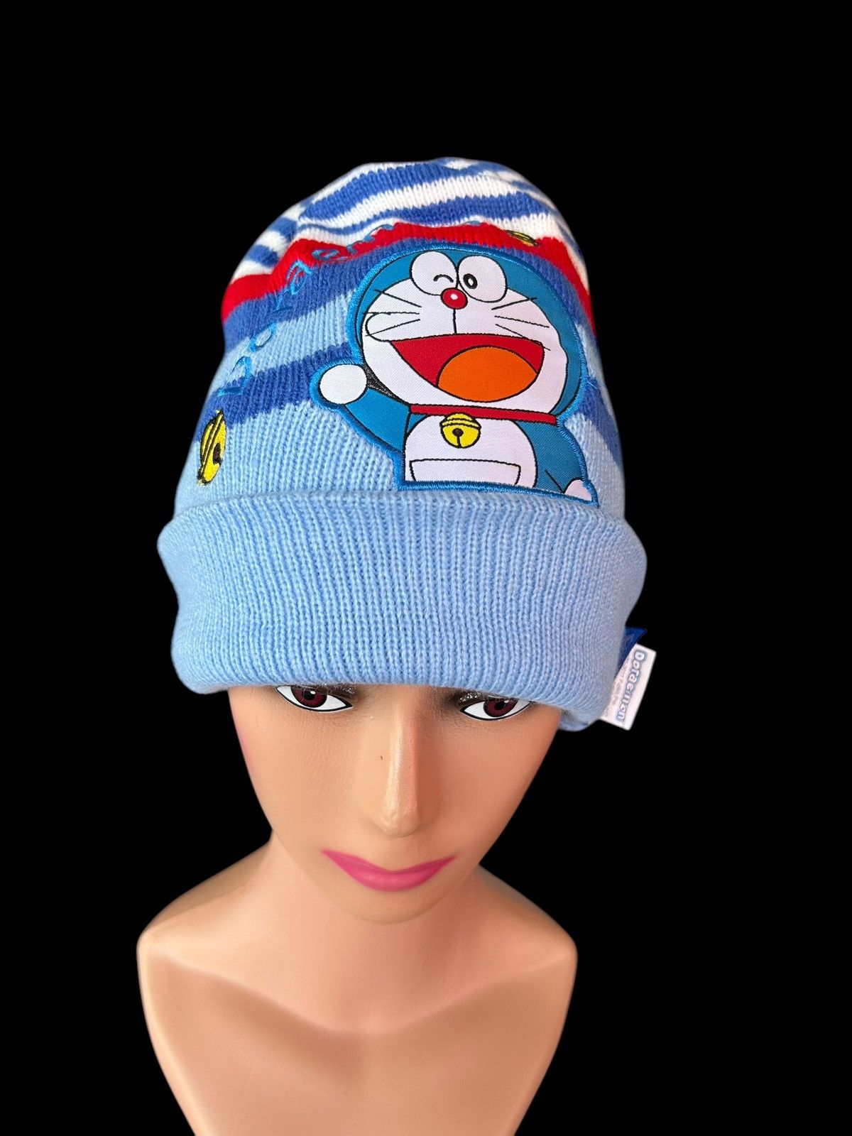 Japanese Brand × Kapital × Vintage Vintage Doraemon Beanie Hats ☠️☠️ Size ONE SIZE - 4 Thumbnail