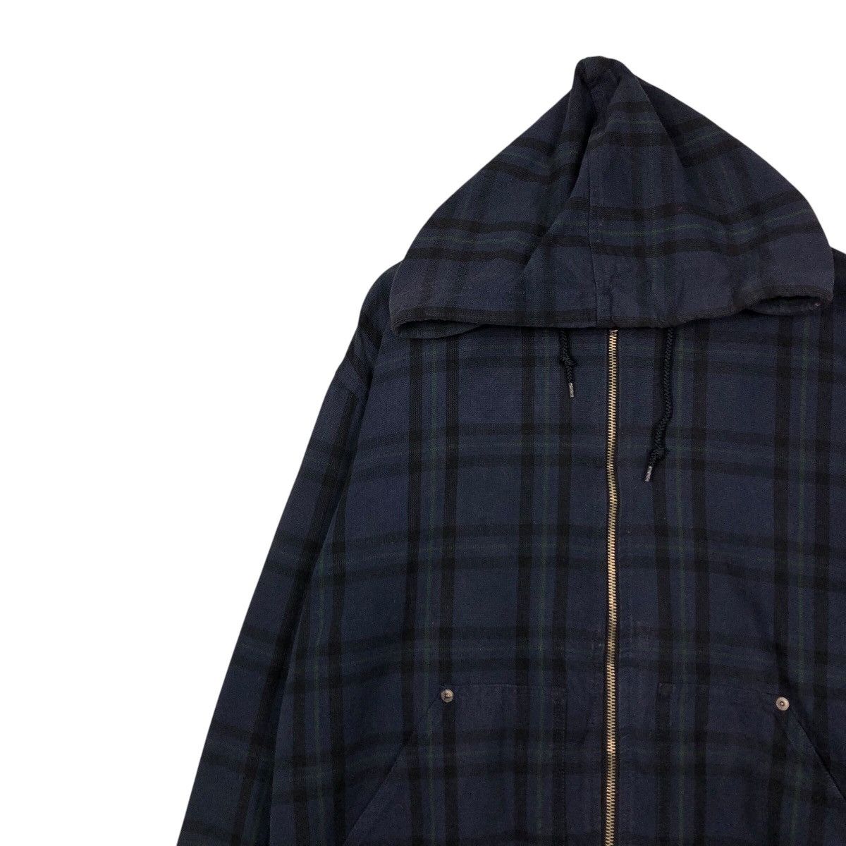 Japanese Brand × Vintage 📌Vintage Biker Jacket Breath Tartan Design Issey Miyake Size US M / EU 48-50 / 2 - 8 Thumbnail