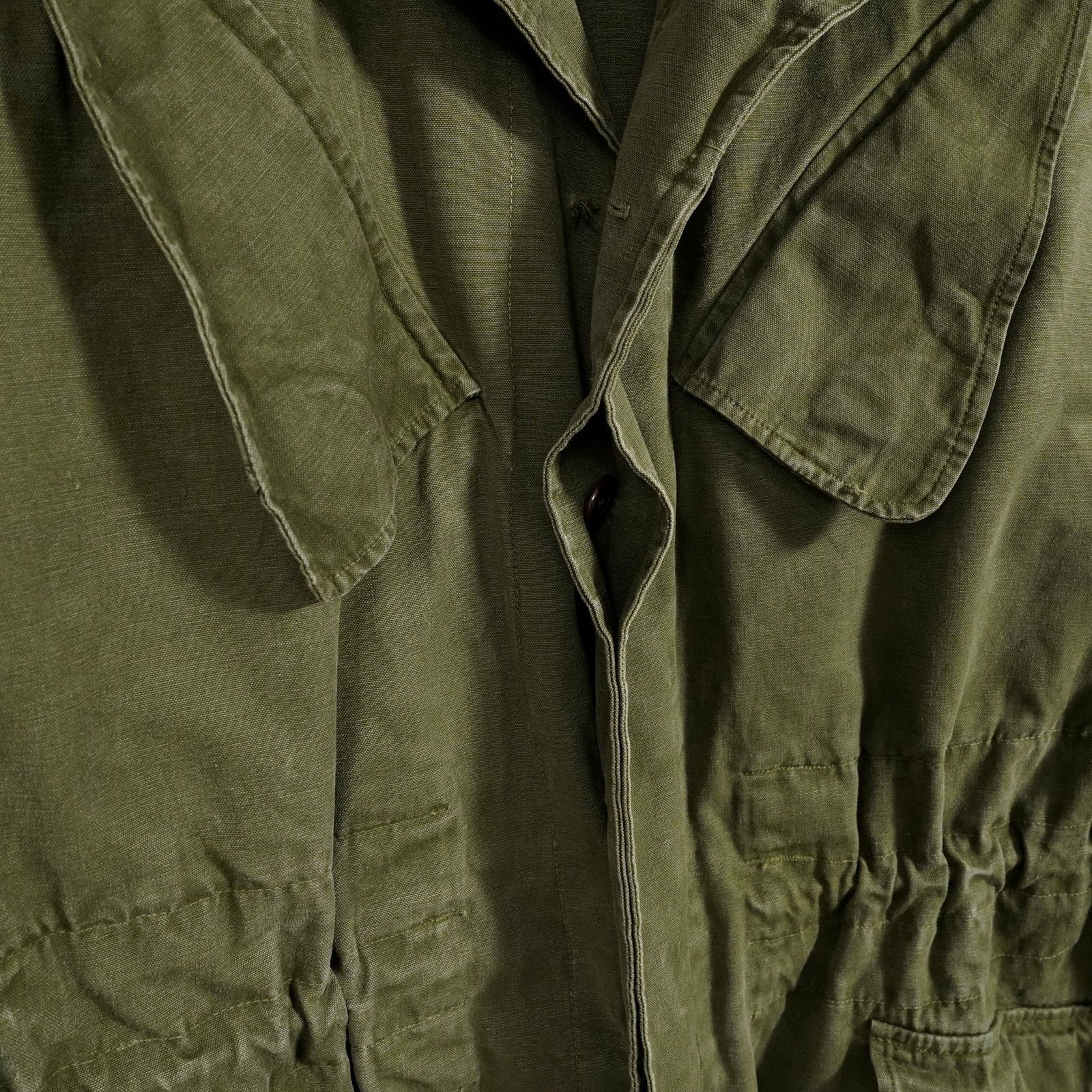 Other Vintage 1956 Belgian Army Begetex Field Jacket Heavy M Long Size US M / EU 48-50 / 2 - 13 Thumbnail