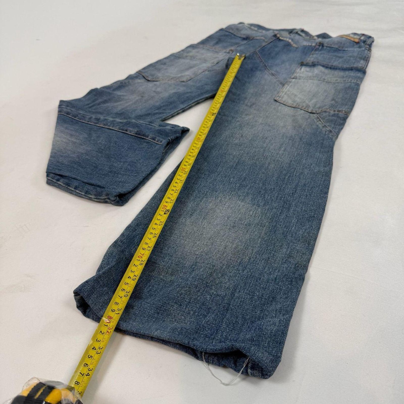 Japanese Brand × Le Grande Bleu (L.G.B.) × Vintage Vintage y2k faded mud wash grunge archive baggy skater jeans Size US 36 / EU 52 - 3 Thumbnail