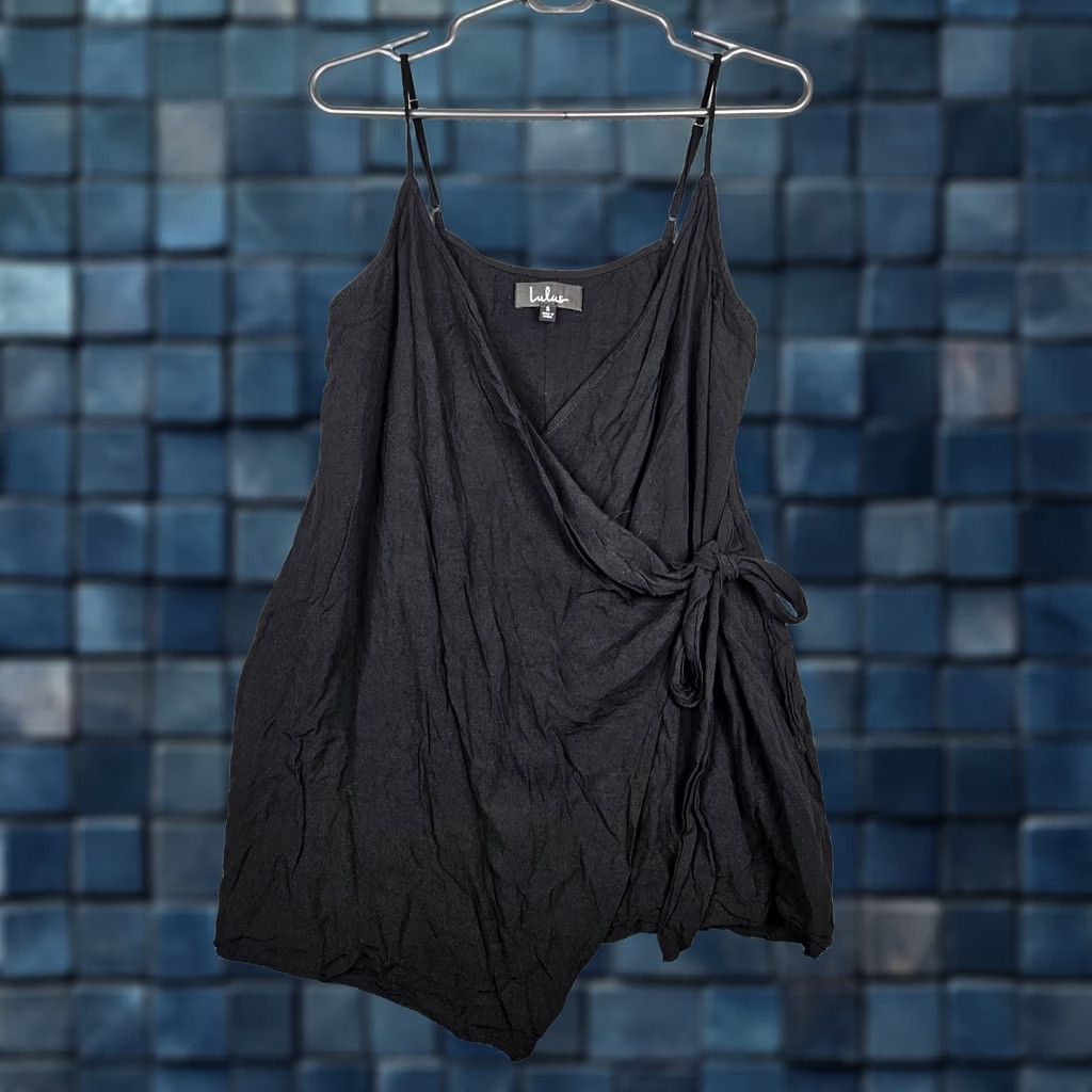 Lulus Lulus Black Tank Top Size S Women's Spaghetti Strap Size S / US 4 / IT 40 - 1 Thumbnail