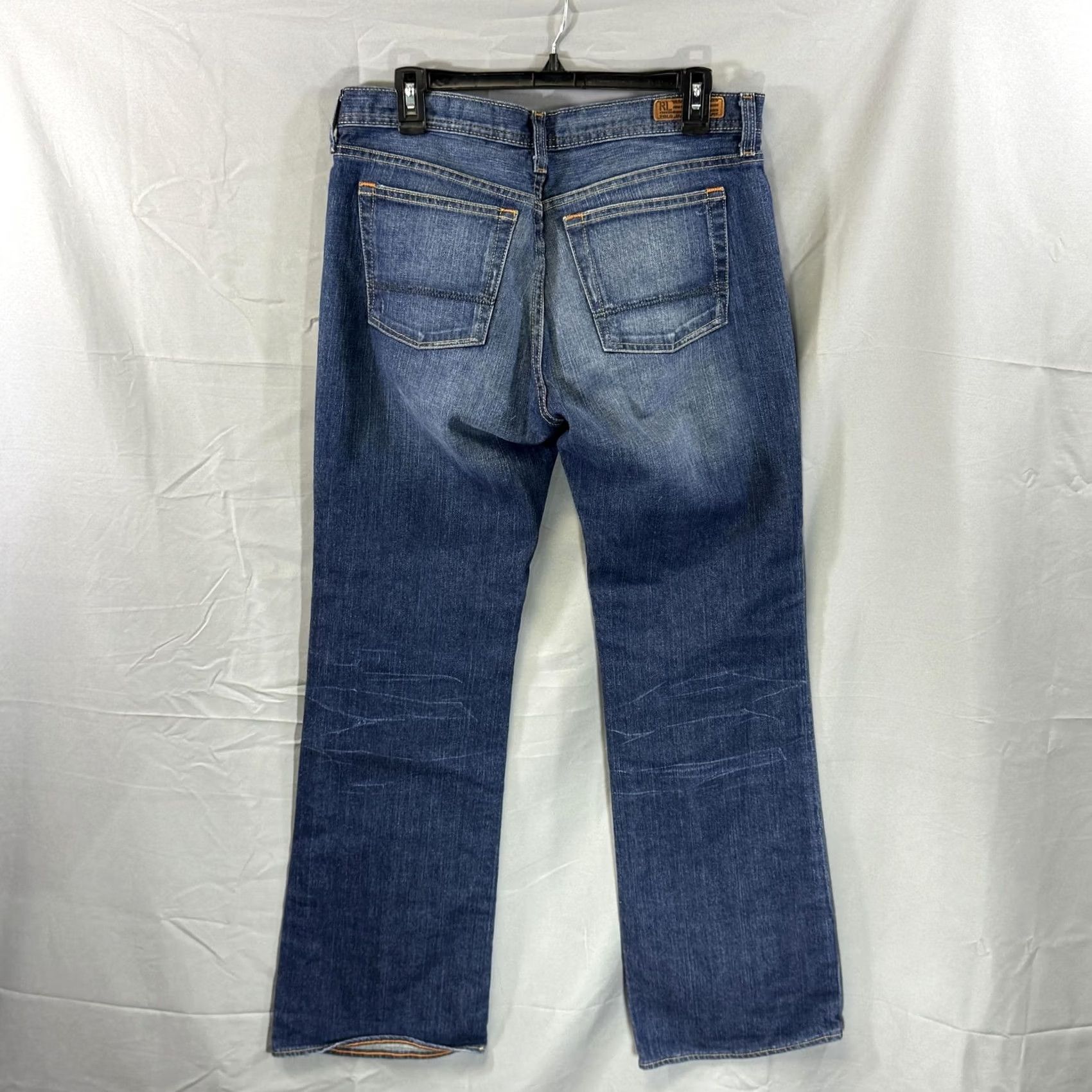 Vintage Polo Jeans Co. Jeans Womens 12 Regular Blue Stretch Denim Kelly Jean Classic Jeans Women's 12 Regular Blue Stretch Denim Kelly Jean Classic Size 34" / US 12 / IT 48 - 2 Thumbnail