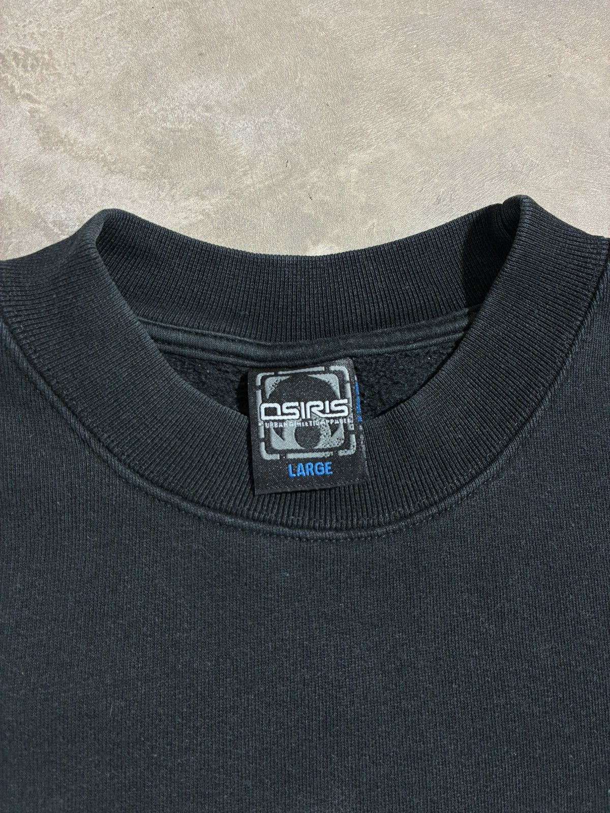 Osiris Osiris skull crewneck sweatshirt black L y2k skateboarding Size US L / EU 52-54 / 3 - 3 Thumbnail