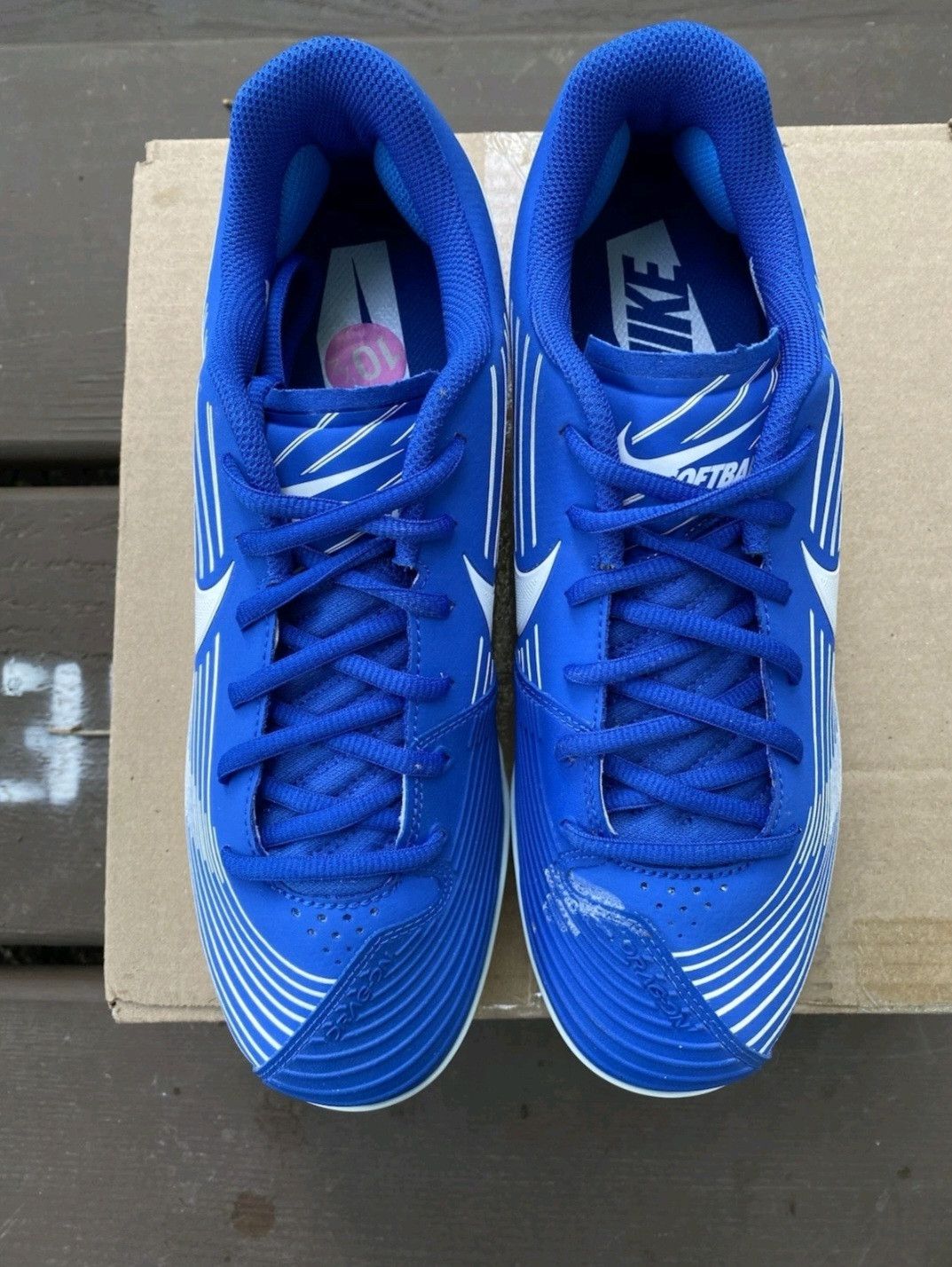 Nike WMNS Nike HyperDiamond 3 Pro Blue Game Royal Size 10.5 DS Size US 10.5 / IT 40.5 - 2 Thumbnail