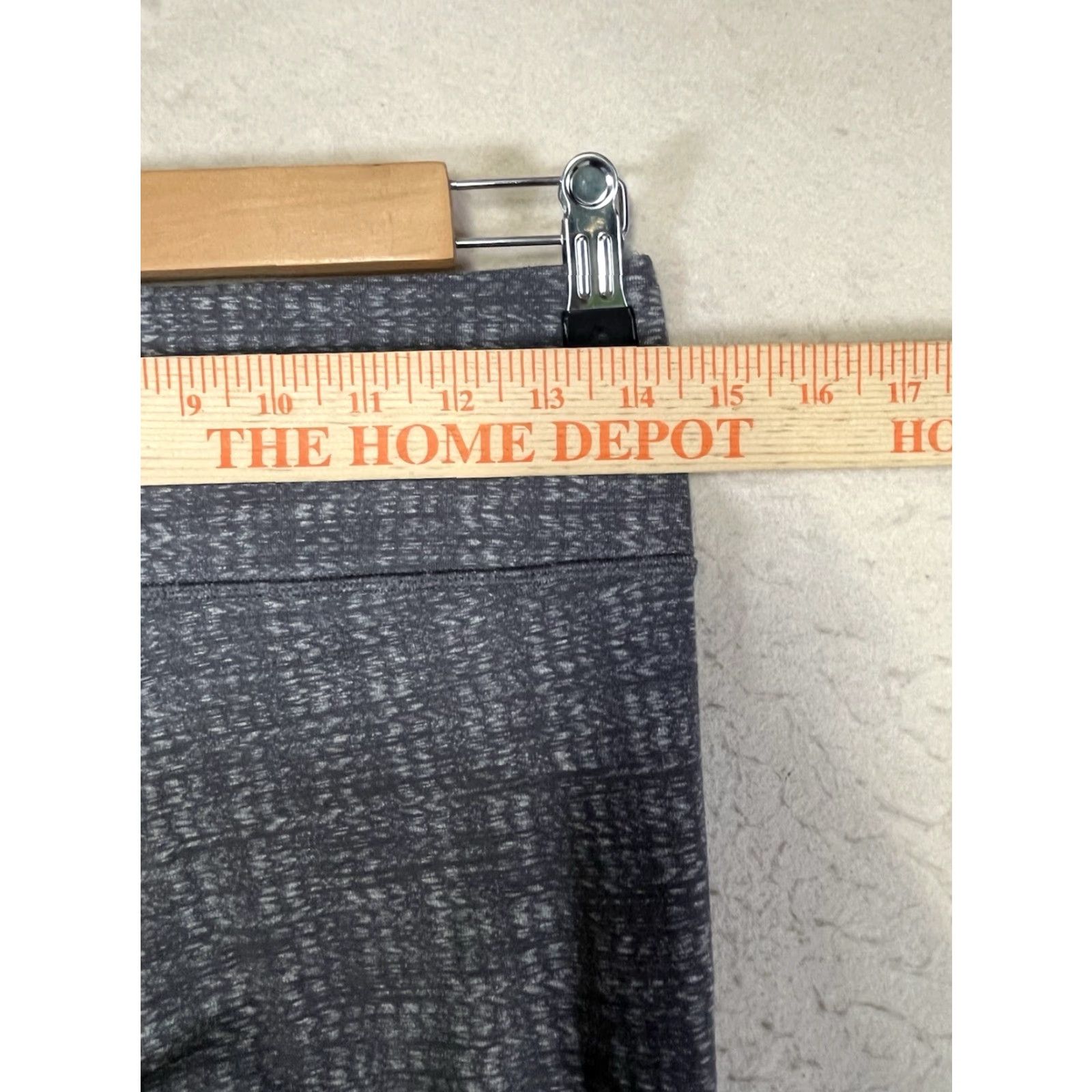 Lululemon Lululemon Leggings Cropped Women M Gray Ziggy Print Activewear Yoga Size M Size 32" / US 10 / IT 46 - 3 Thumbnail