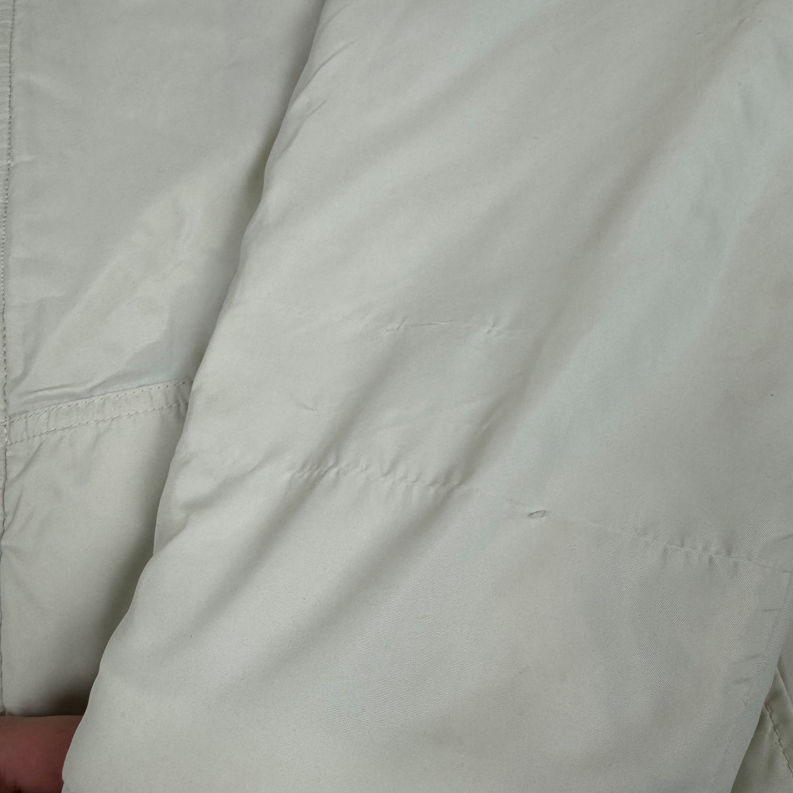 Nike × Vintage Nike Men's Beige Solo Swoosh Hooded Zip Jacket Medium Y2K Size US M / EU 48-50 / 2 - 7 Thumbnail